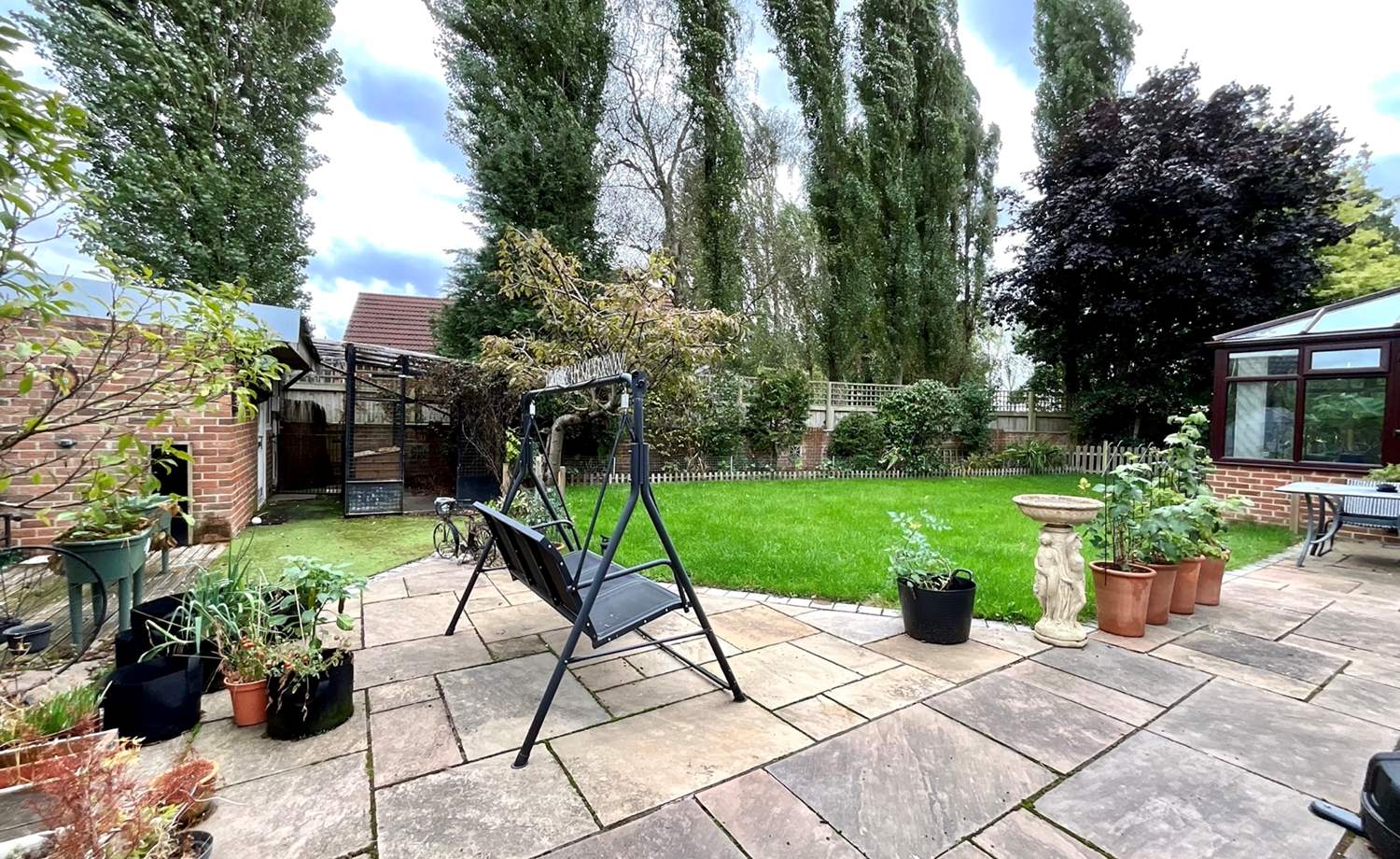 rear garden