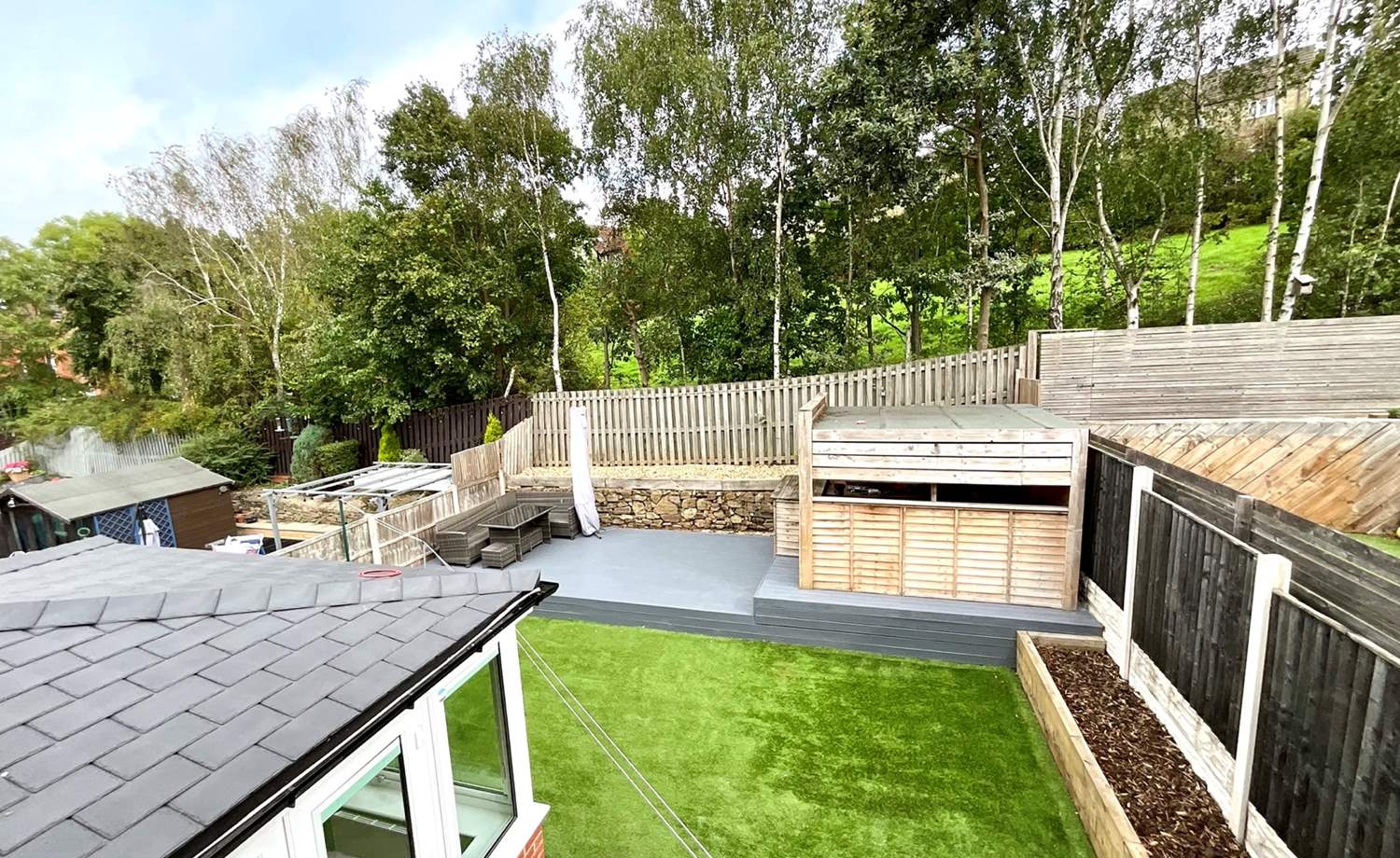 rear garden