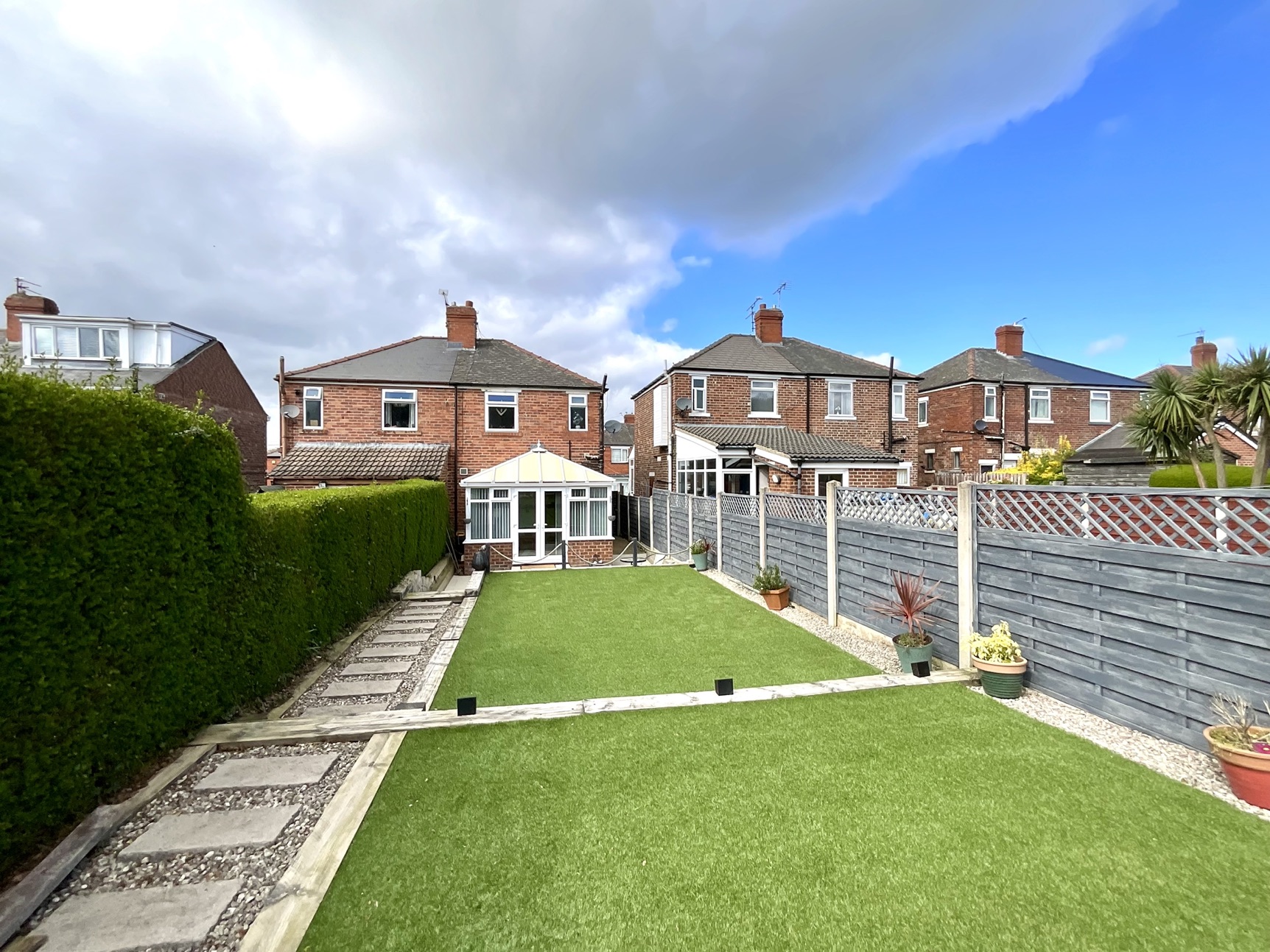 rear garden