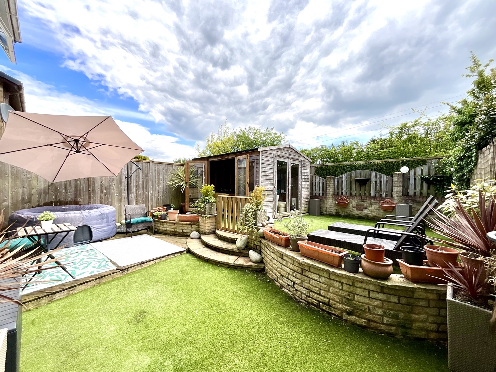 rear garden
