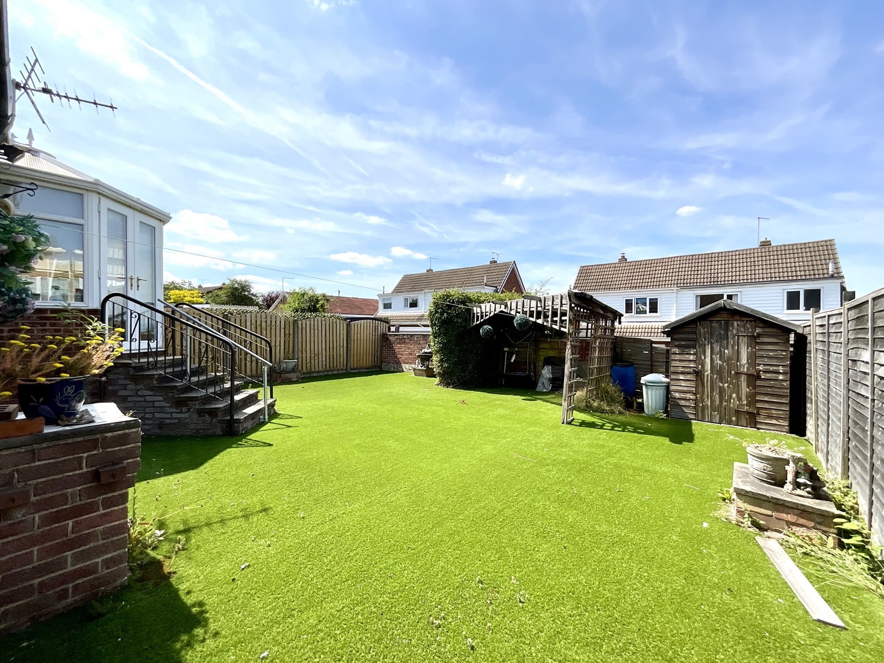rear garden