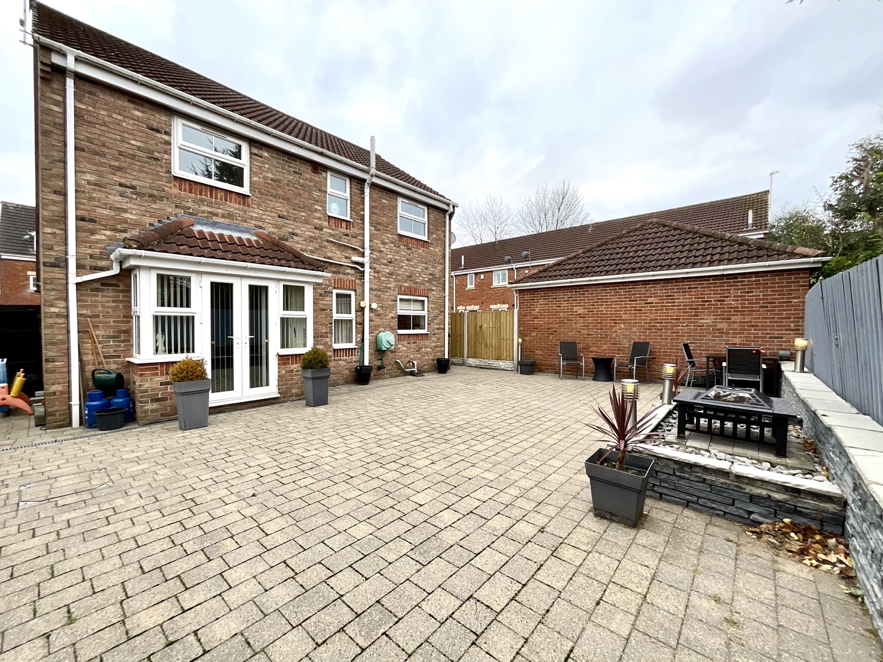 rear garden