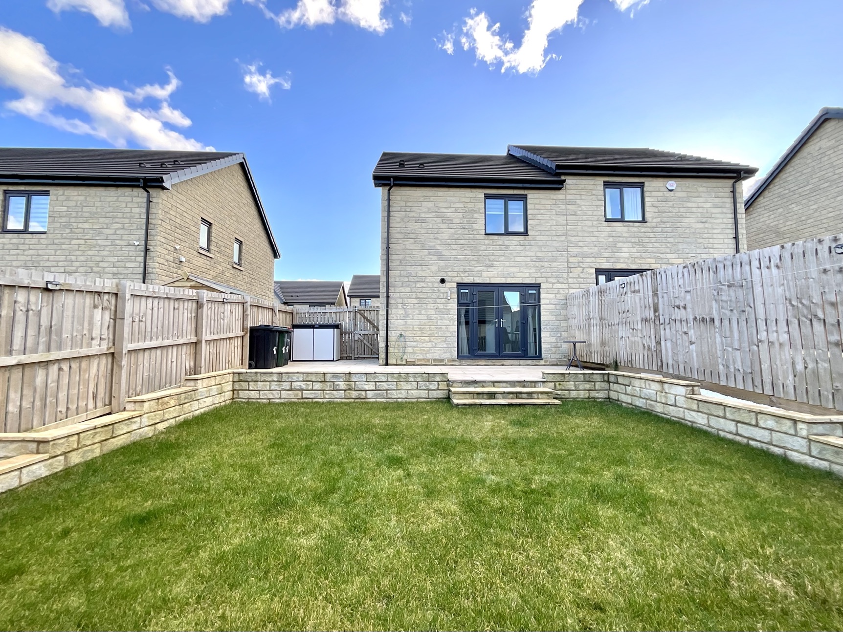Rear garden