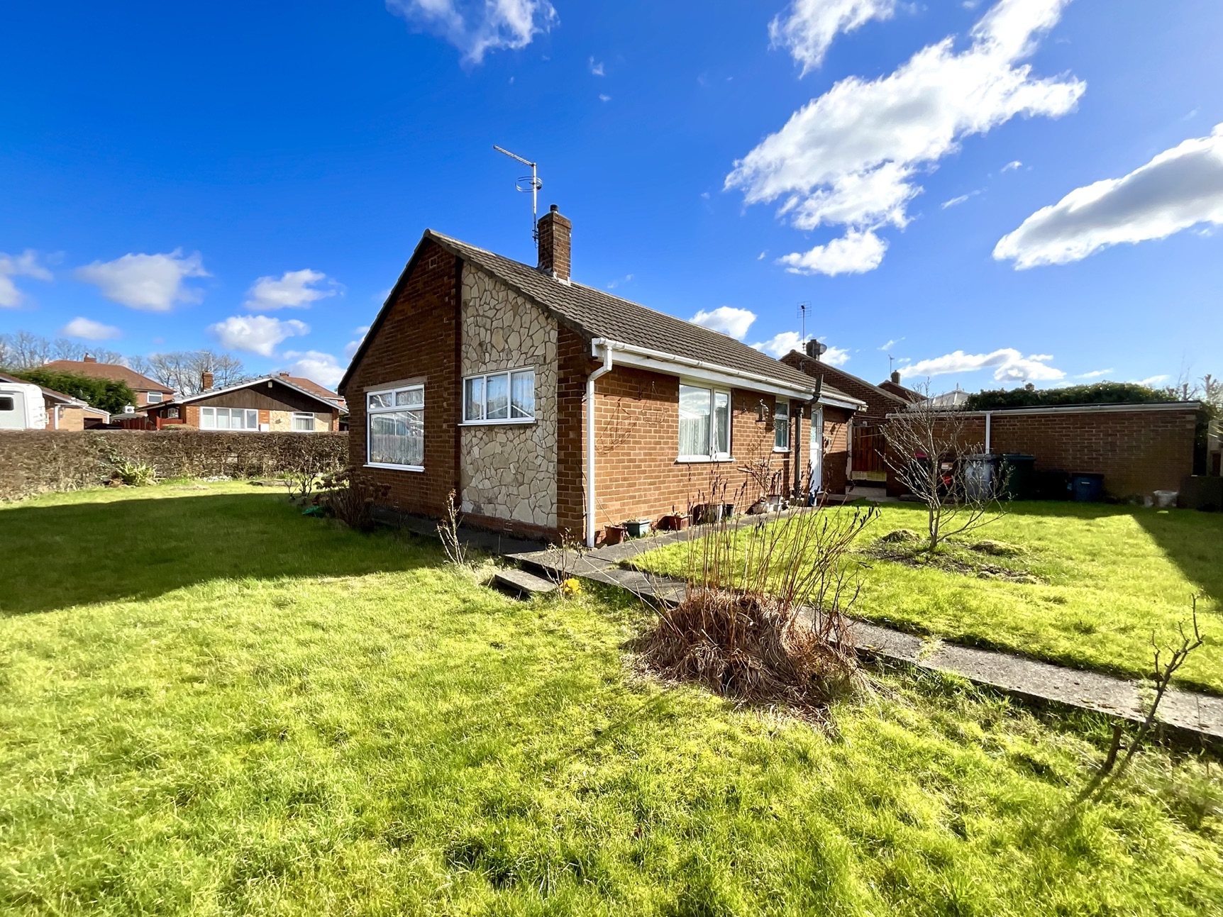 rear & side garden