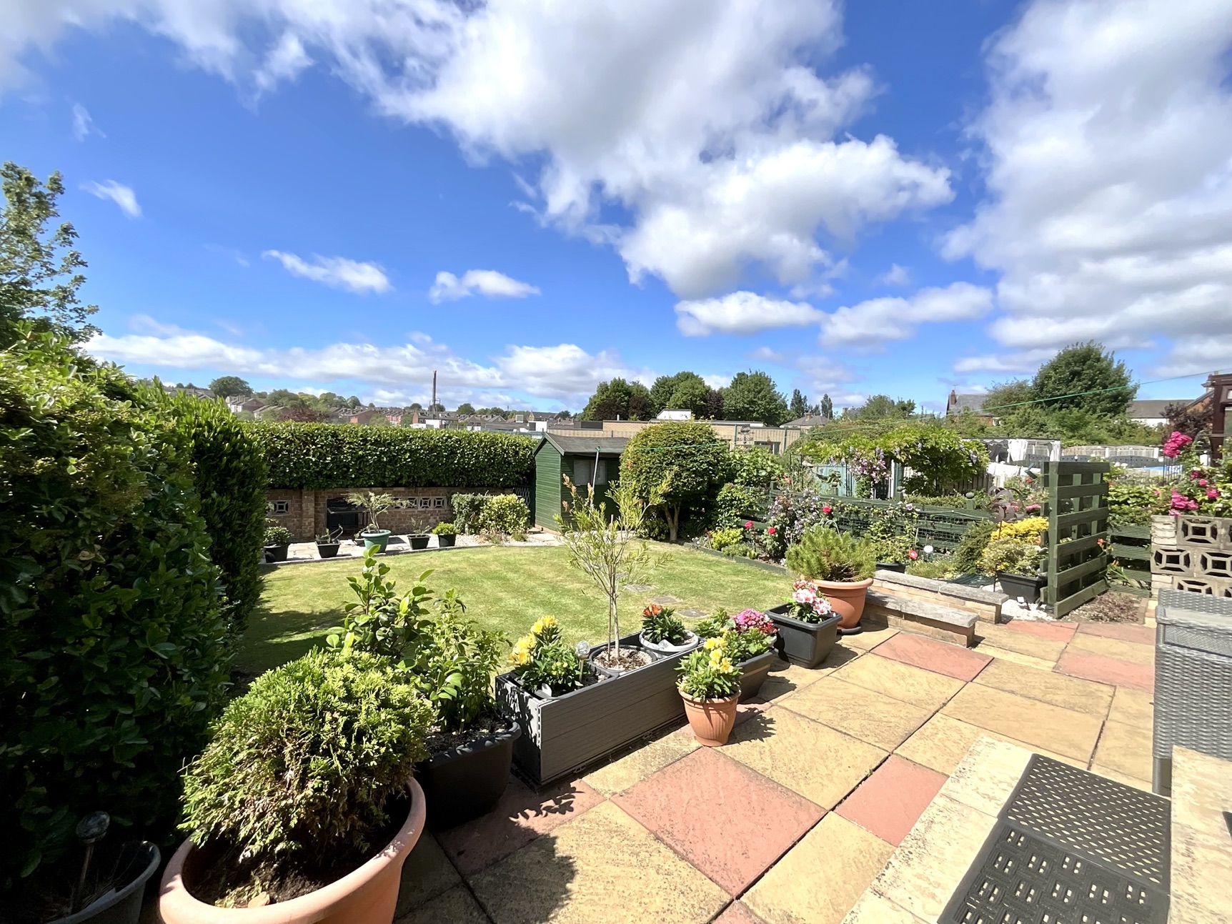 rear garden
