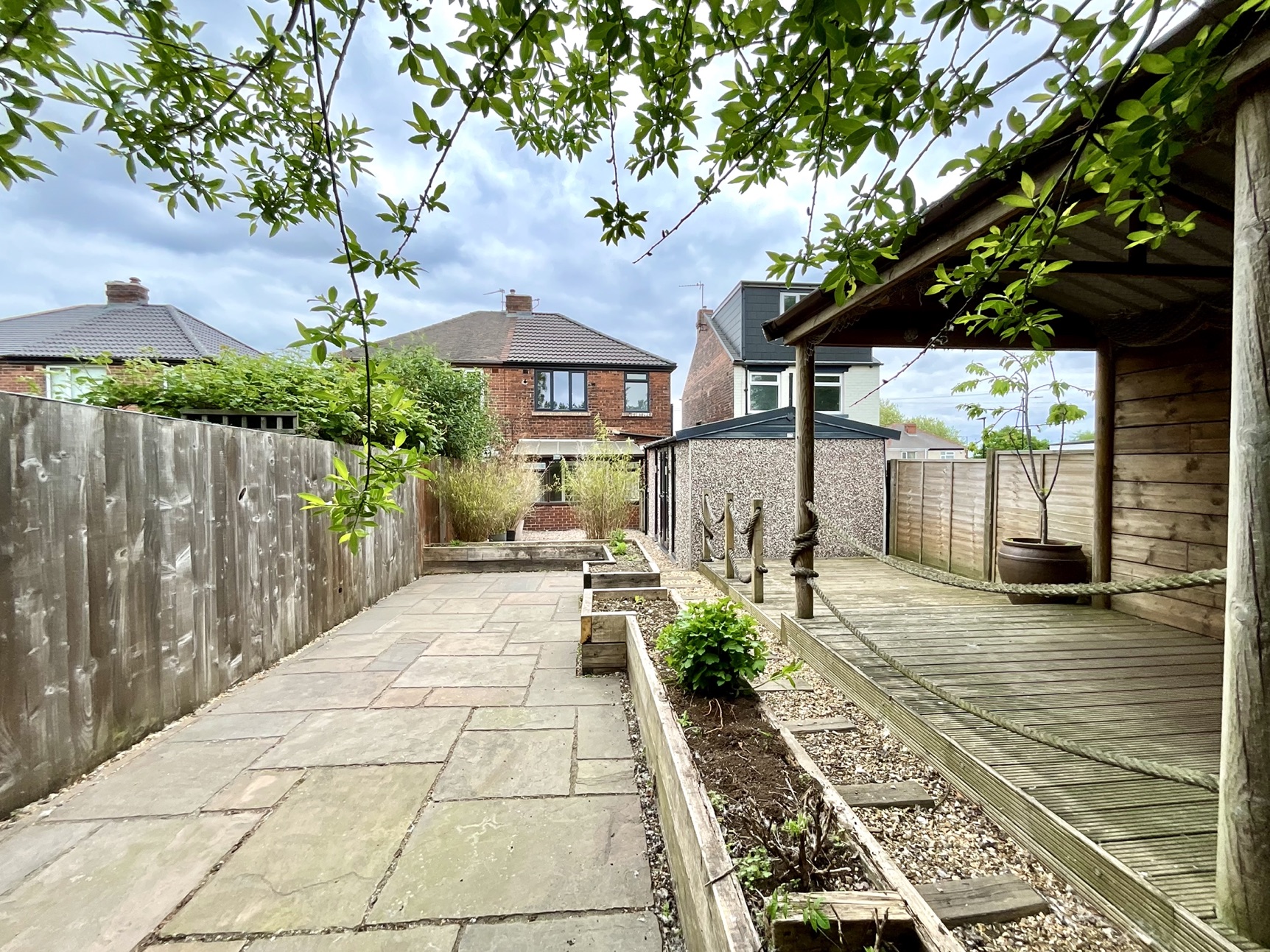 rear garden
