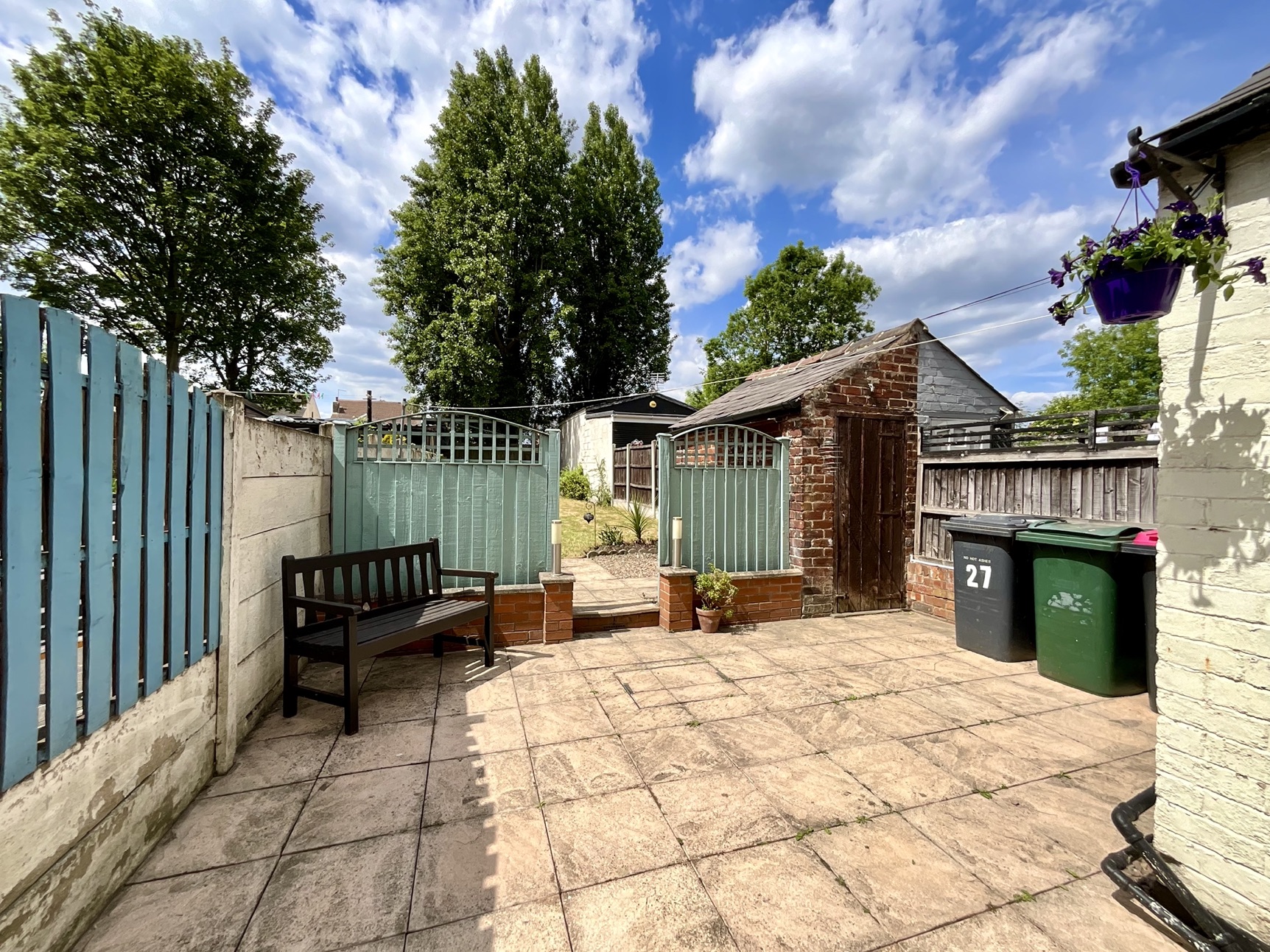 rear garden