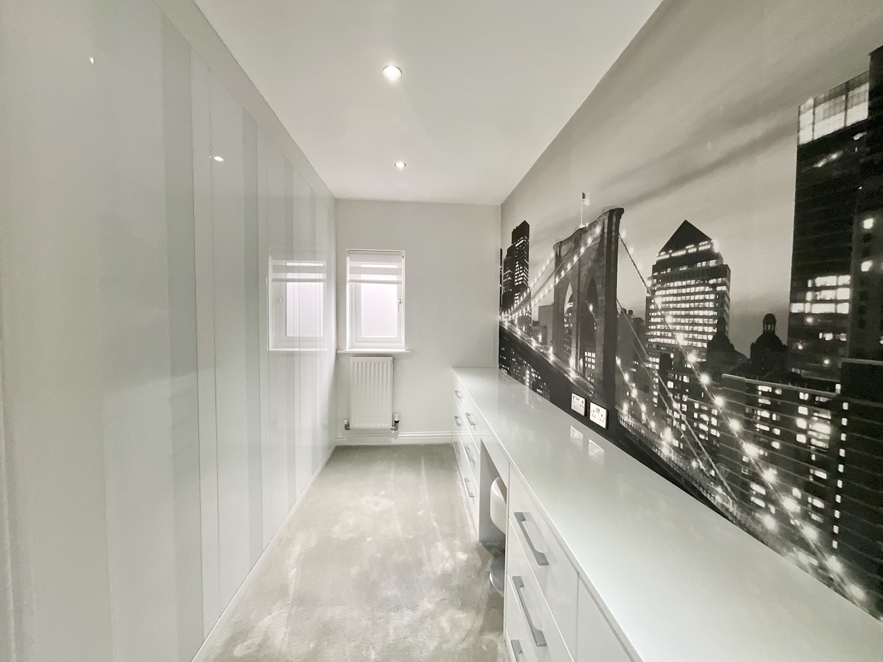 dressing area