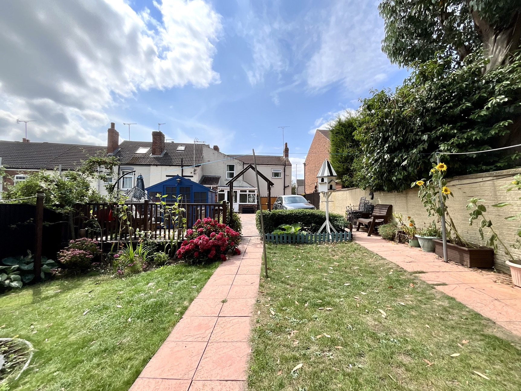 rear garden