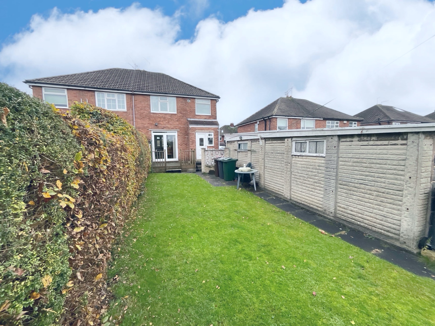 rear garden 
