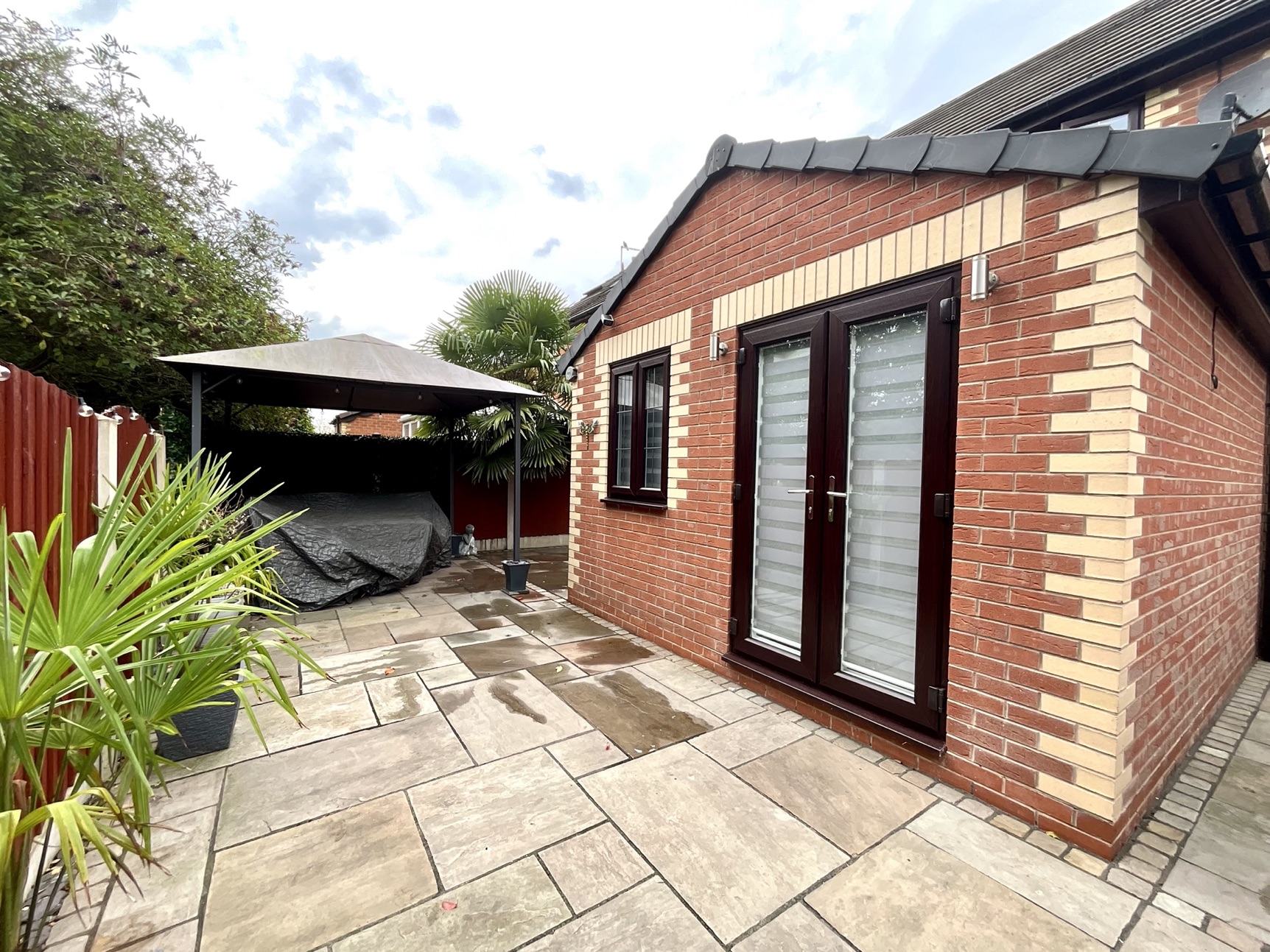 rear garden
