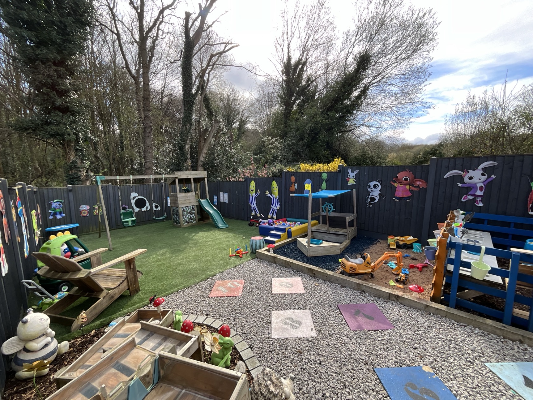 rear garden 