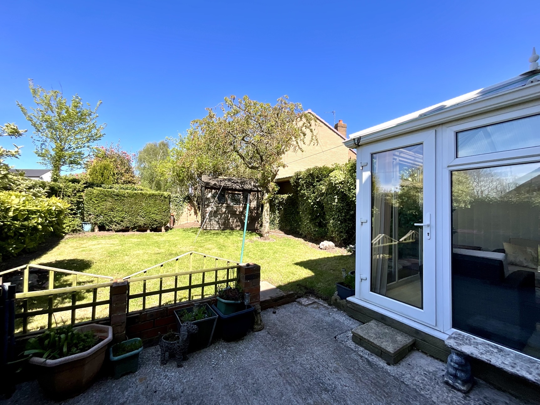 rear garden