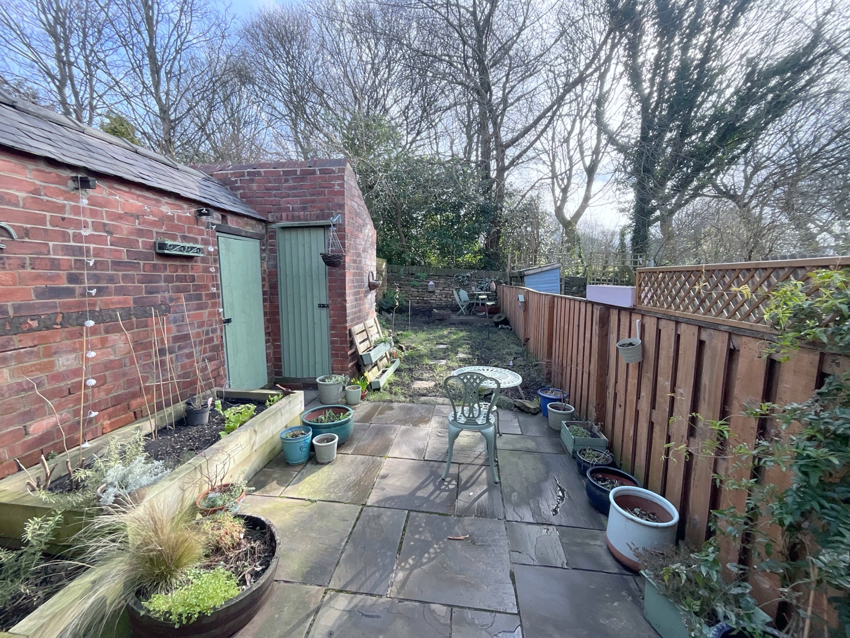 rear garden 