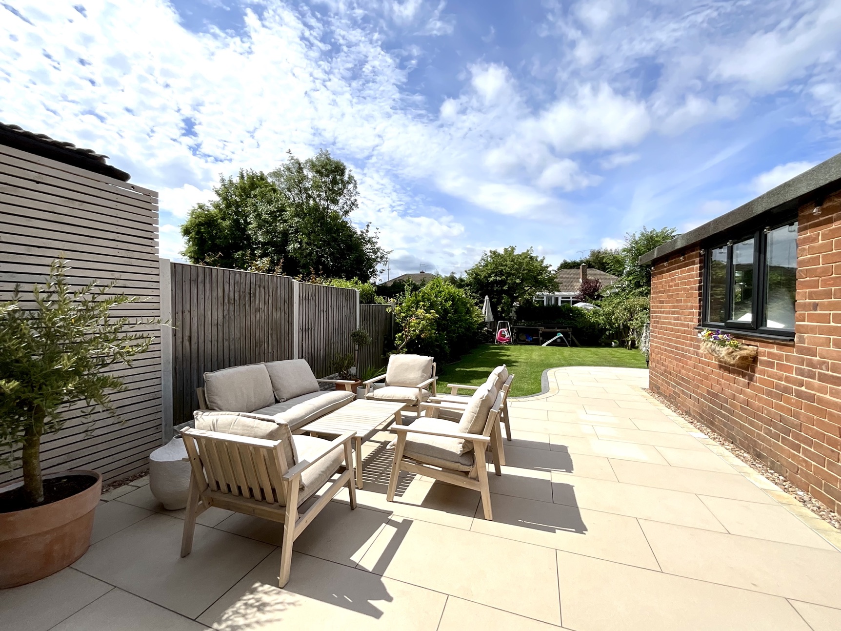 rear garden