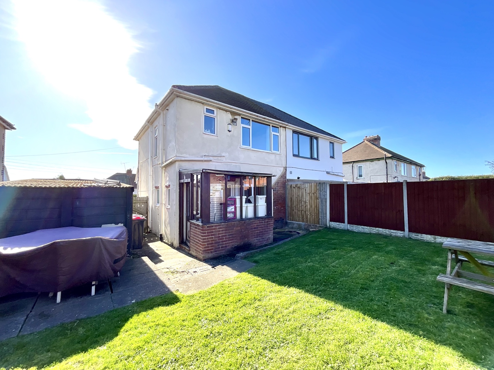 rear garden
