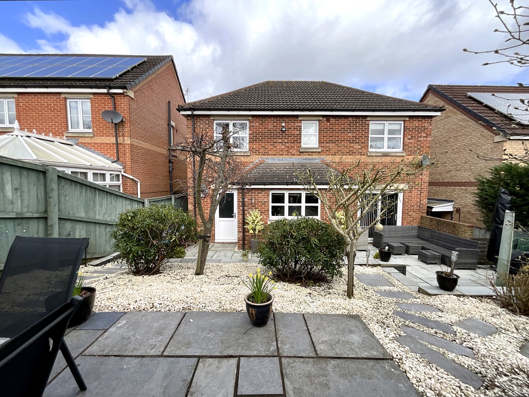 rear garden