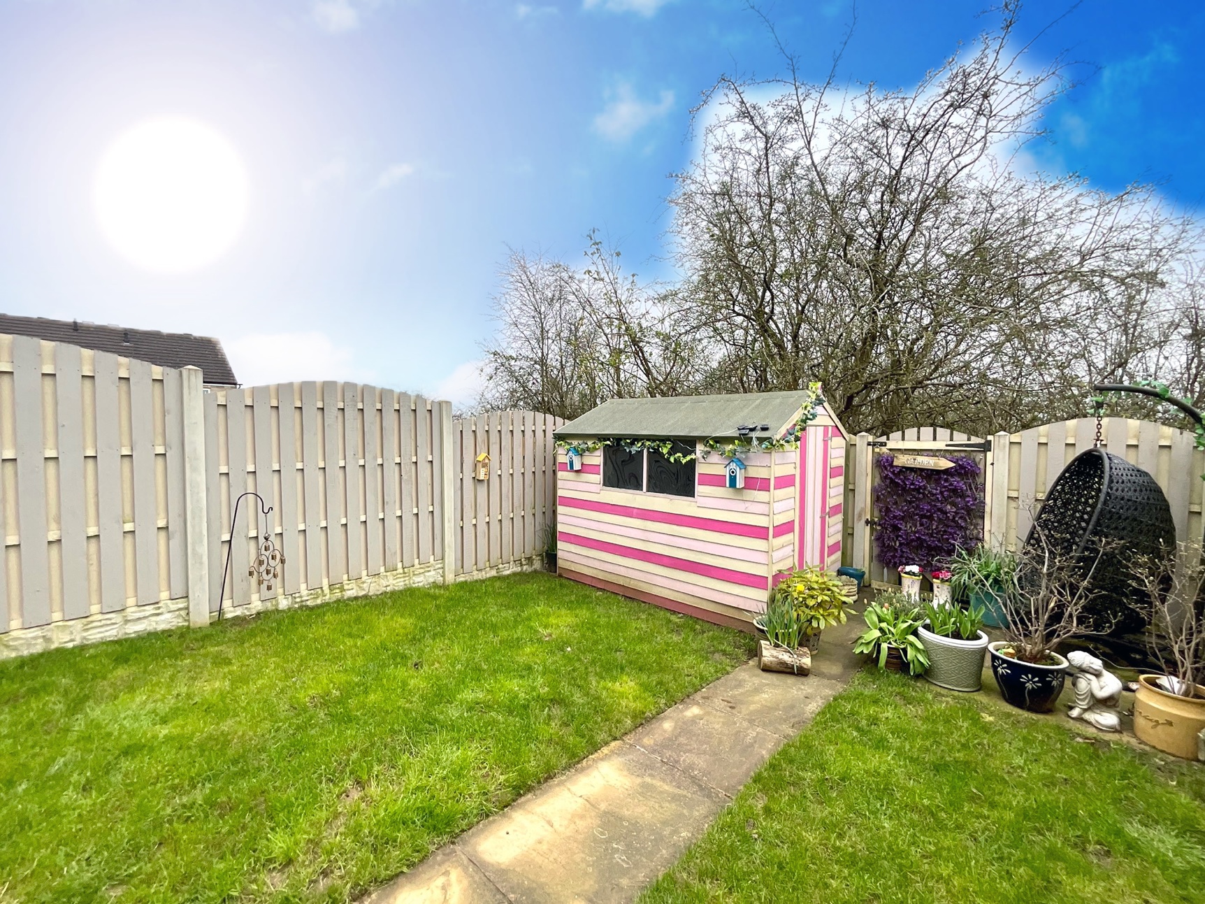 rear garden