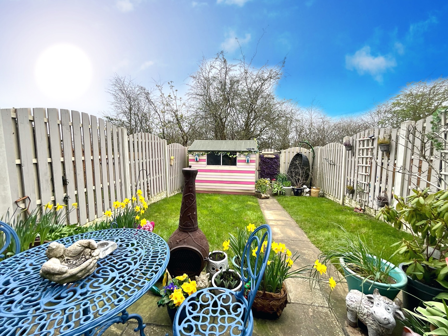 rear garden