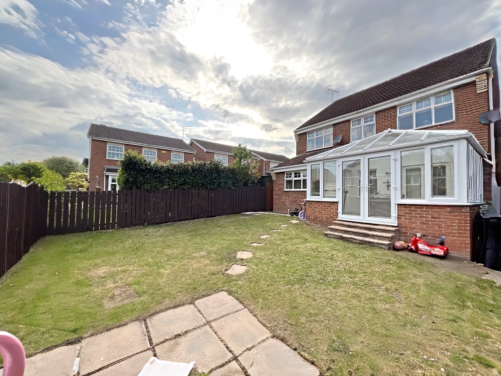 rear garden