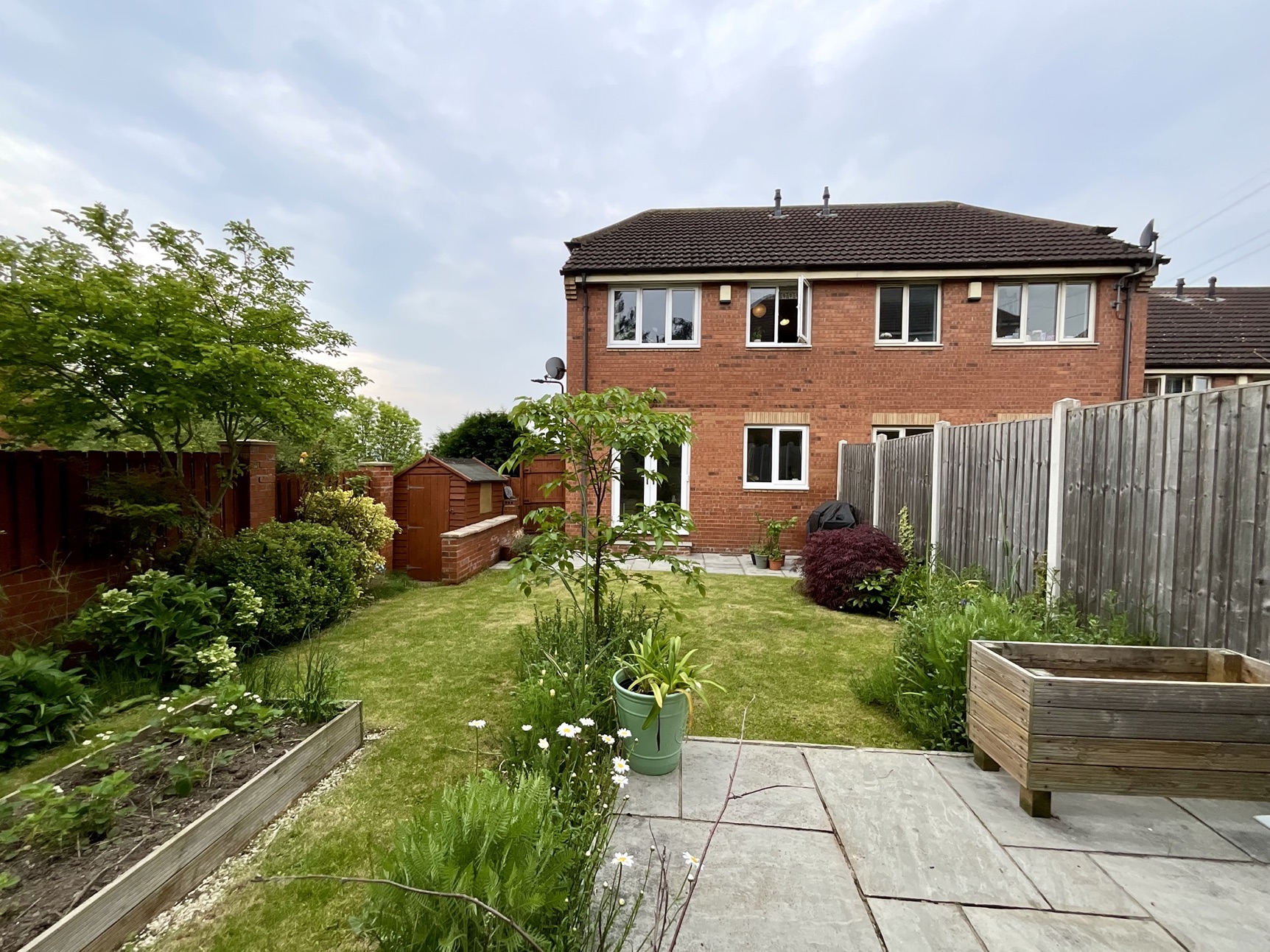 rear garden