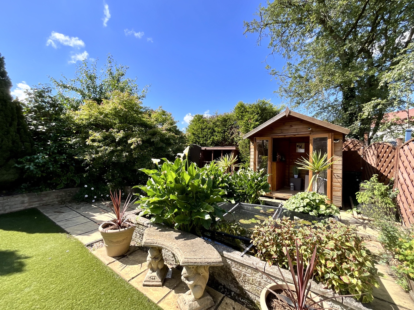 rear garden