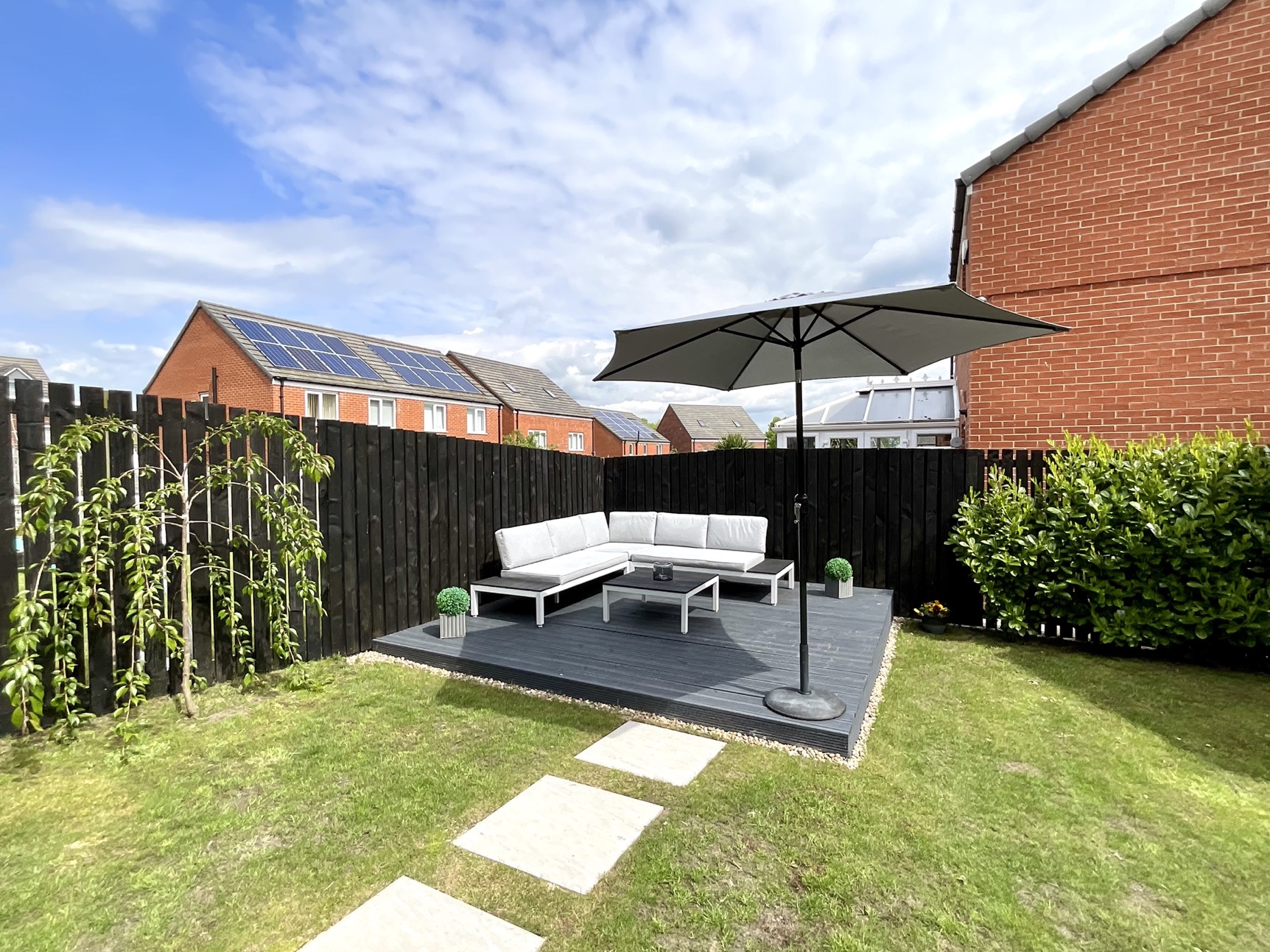 rear garden