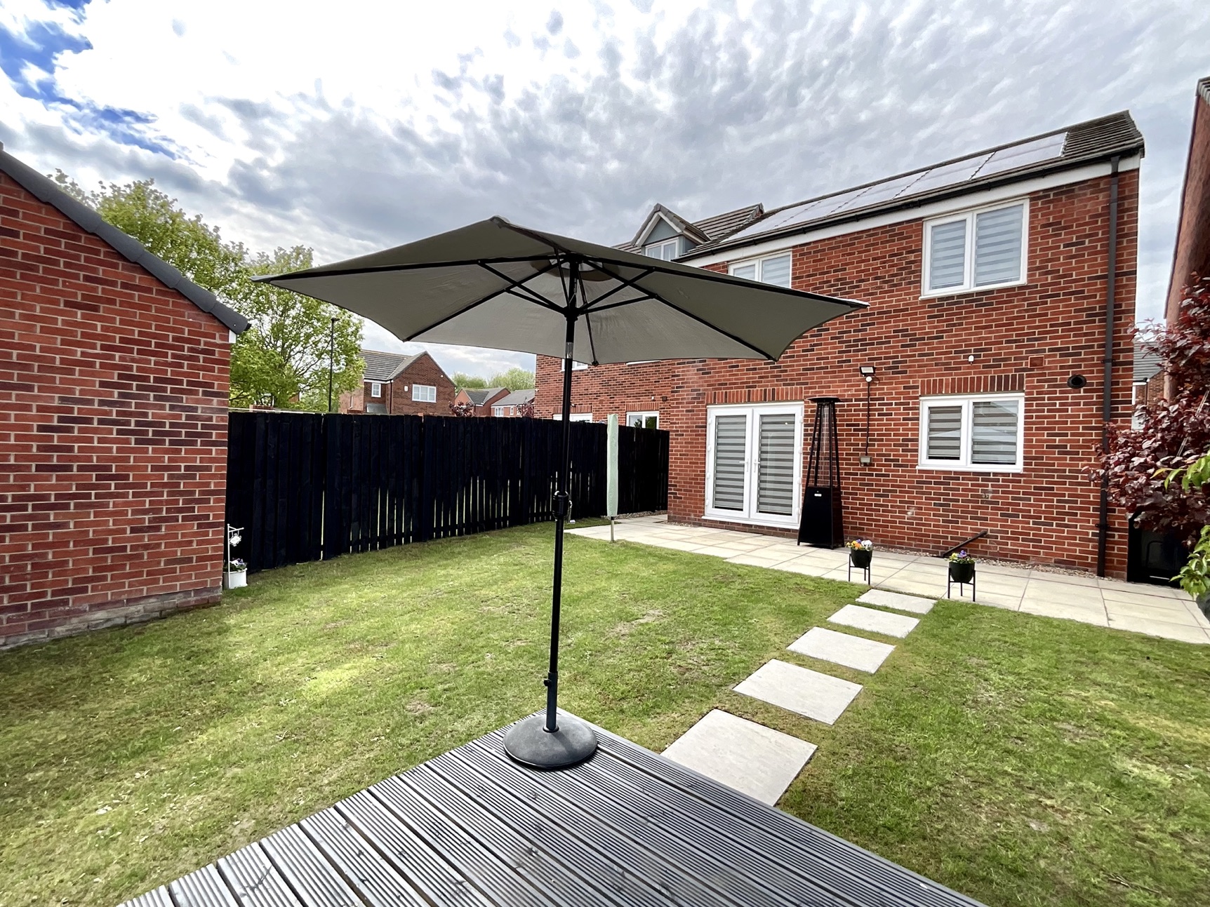 rear garden