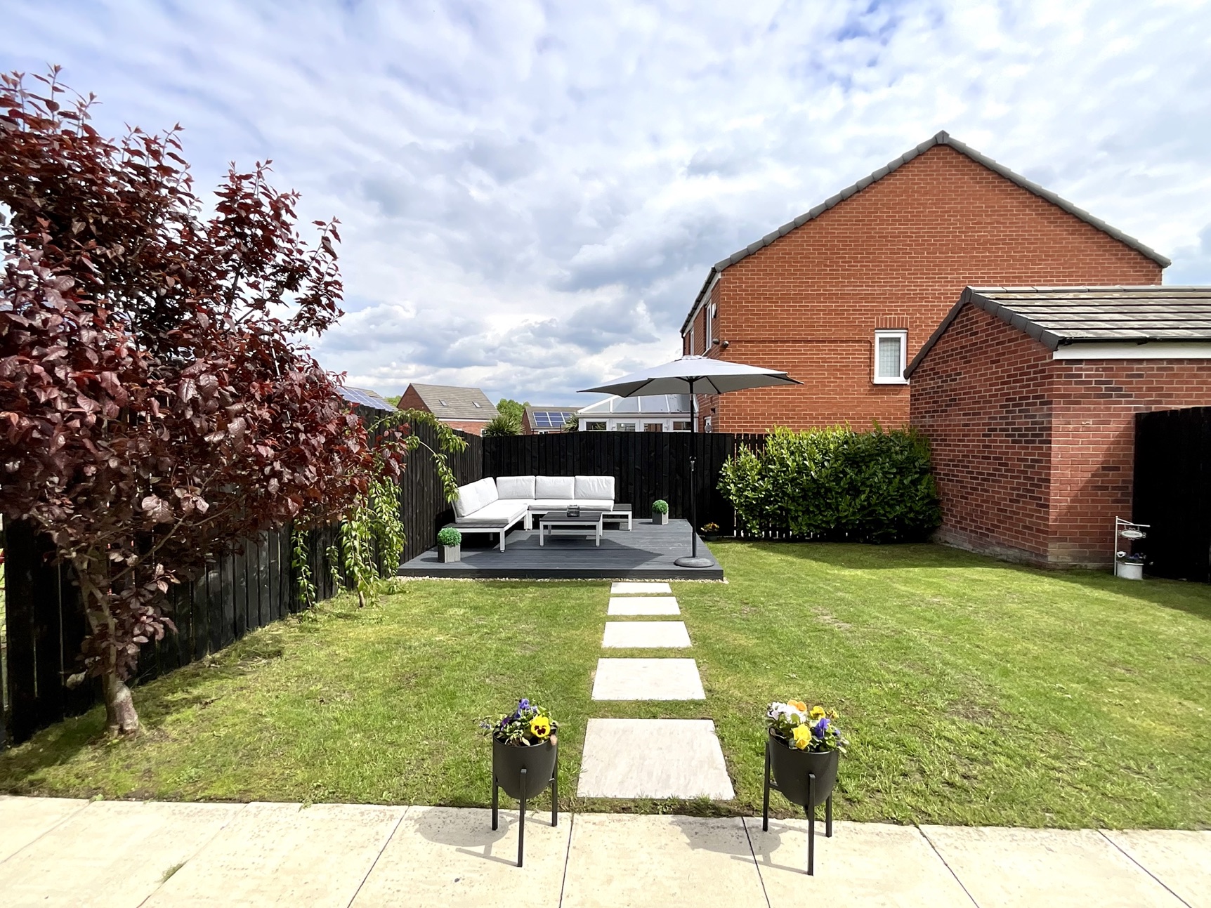 rear garden