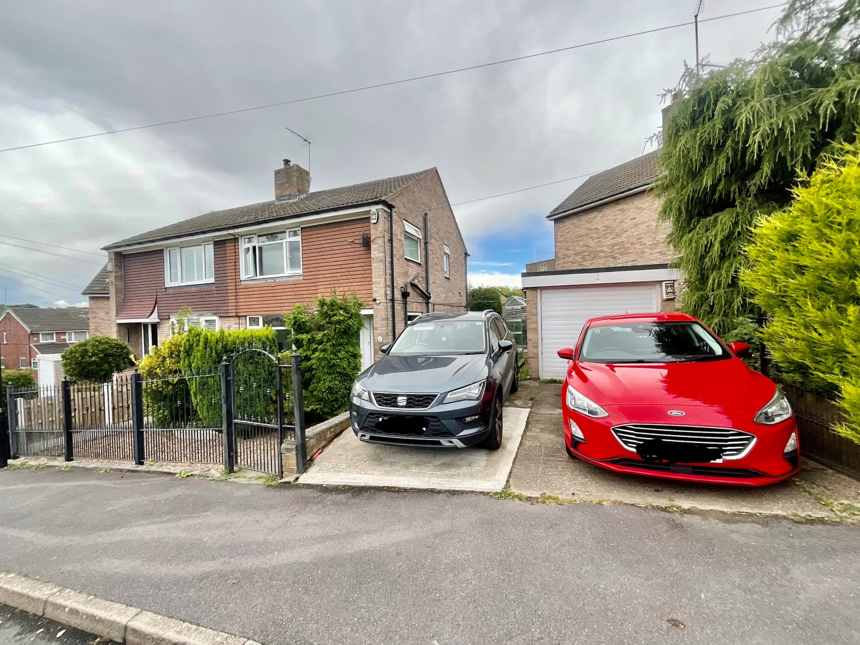 Front with Parking 