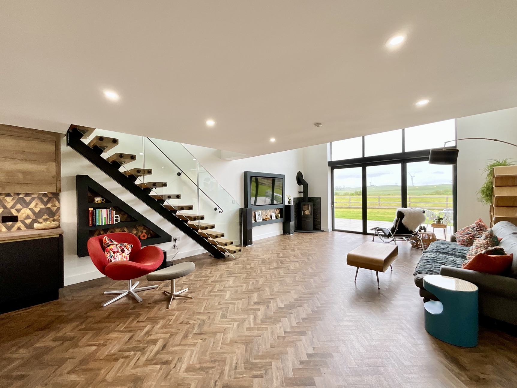Open Plan Living/Kitchen/Dining Space