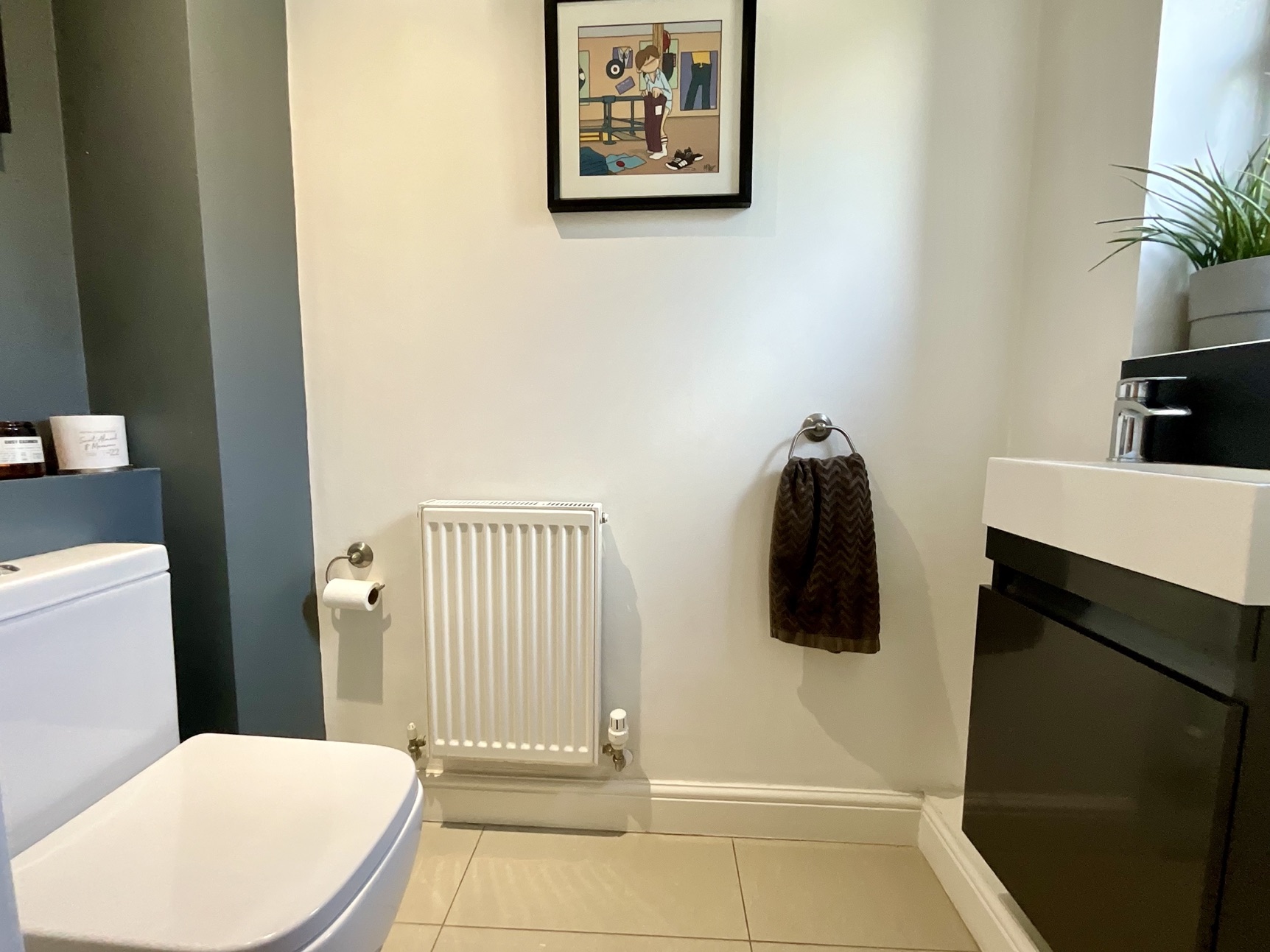 Downstairs wc