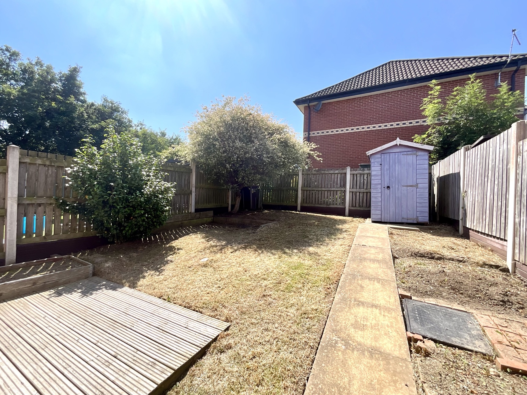 rear garden