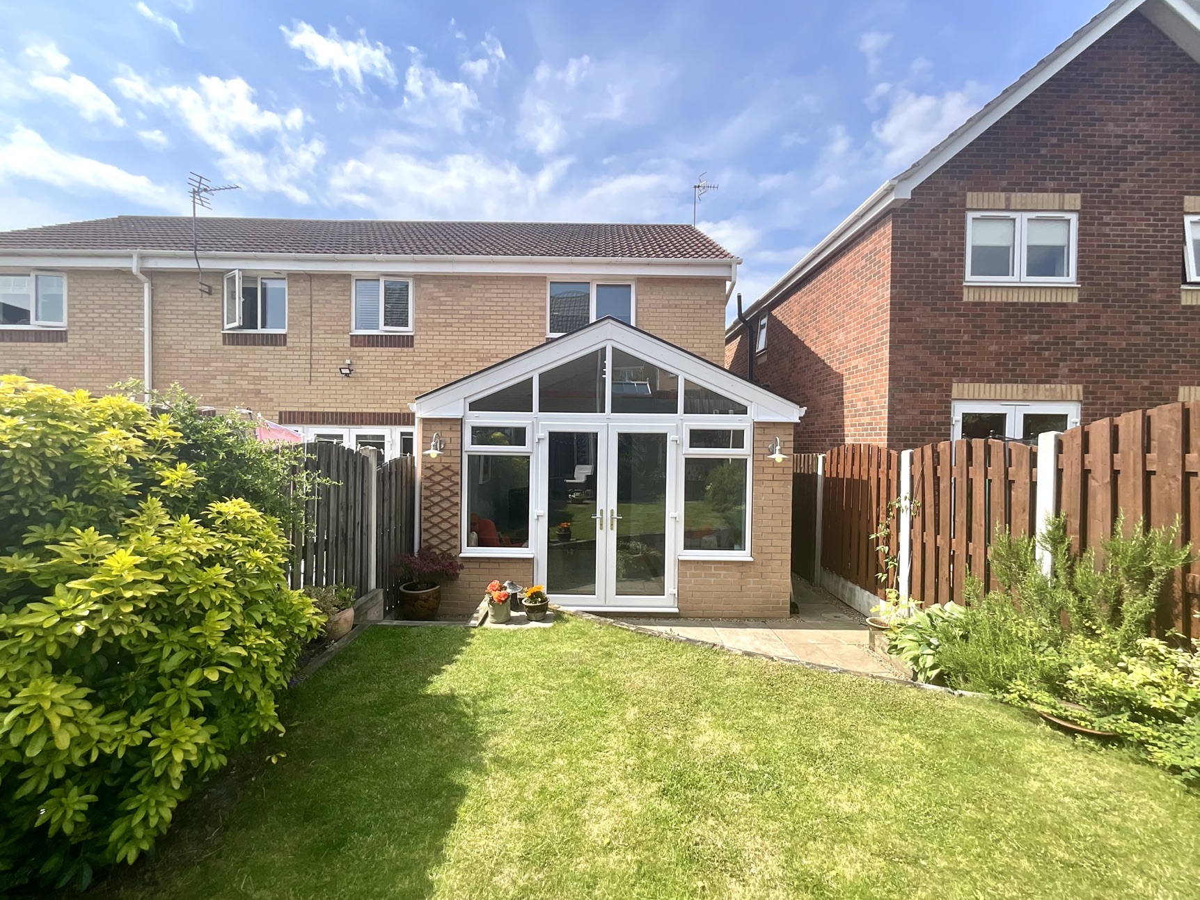 rear garden