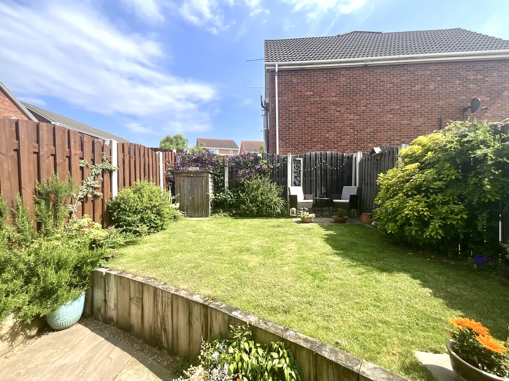 rear garden