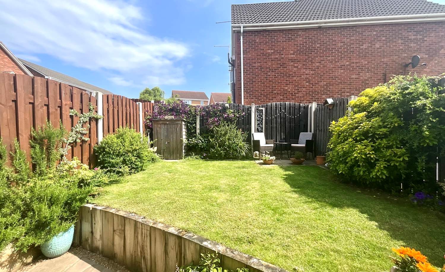 rear garden