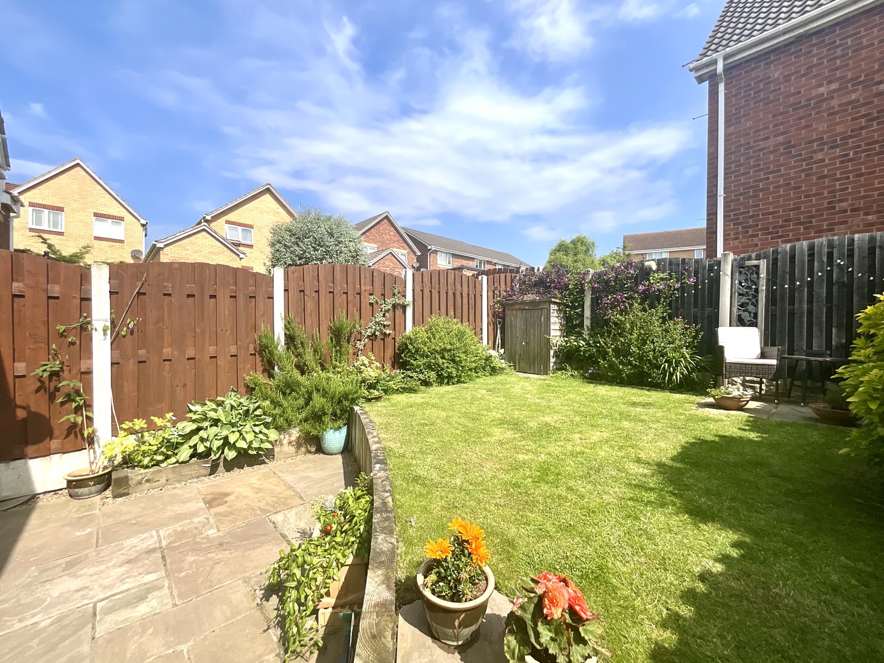 rear garden