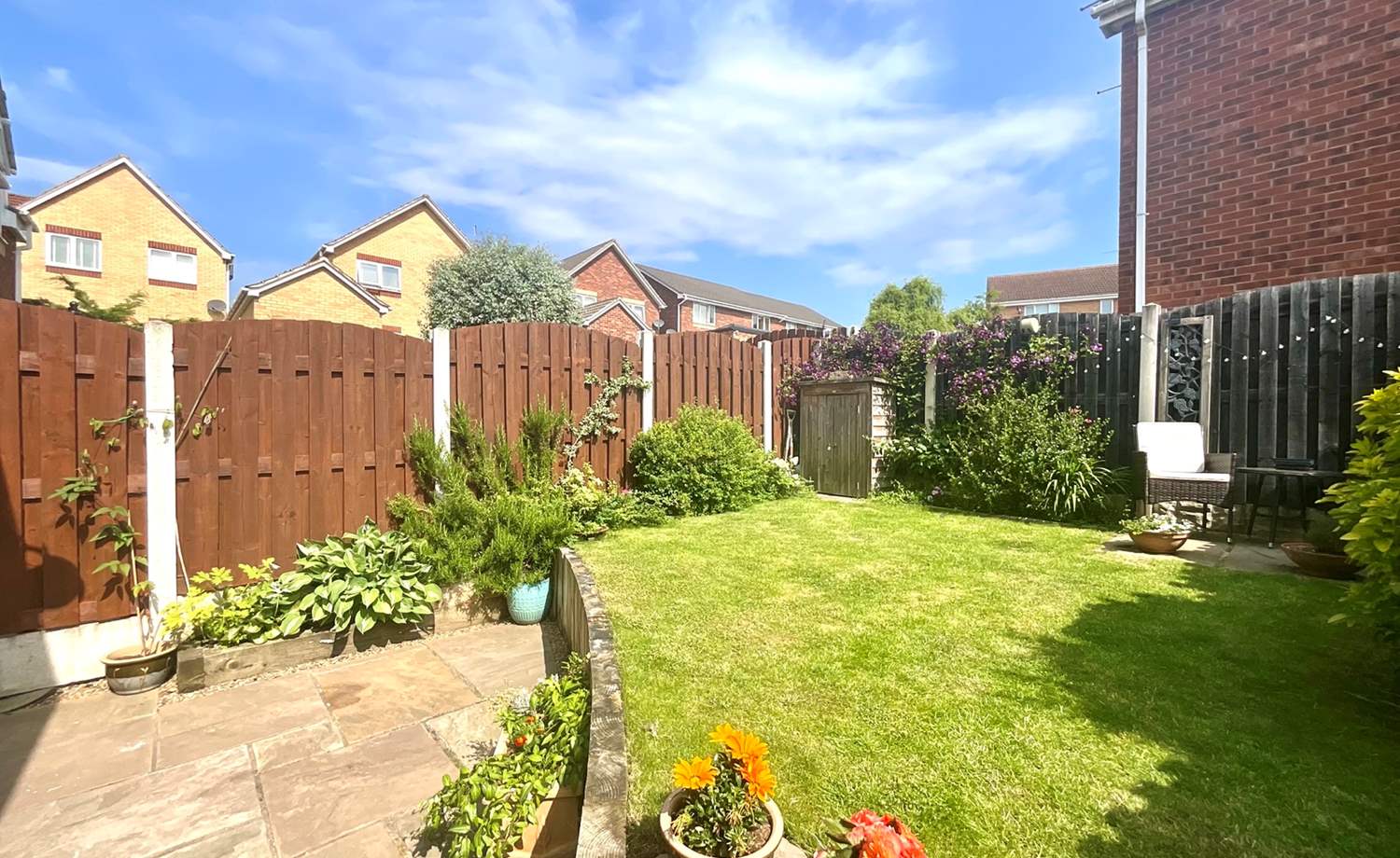 rear garden