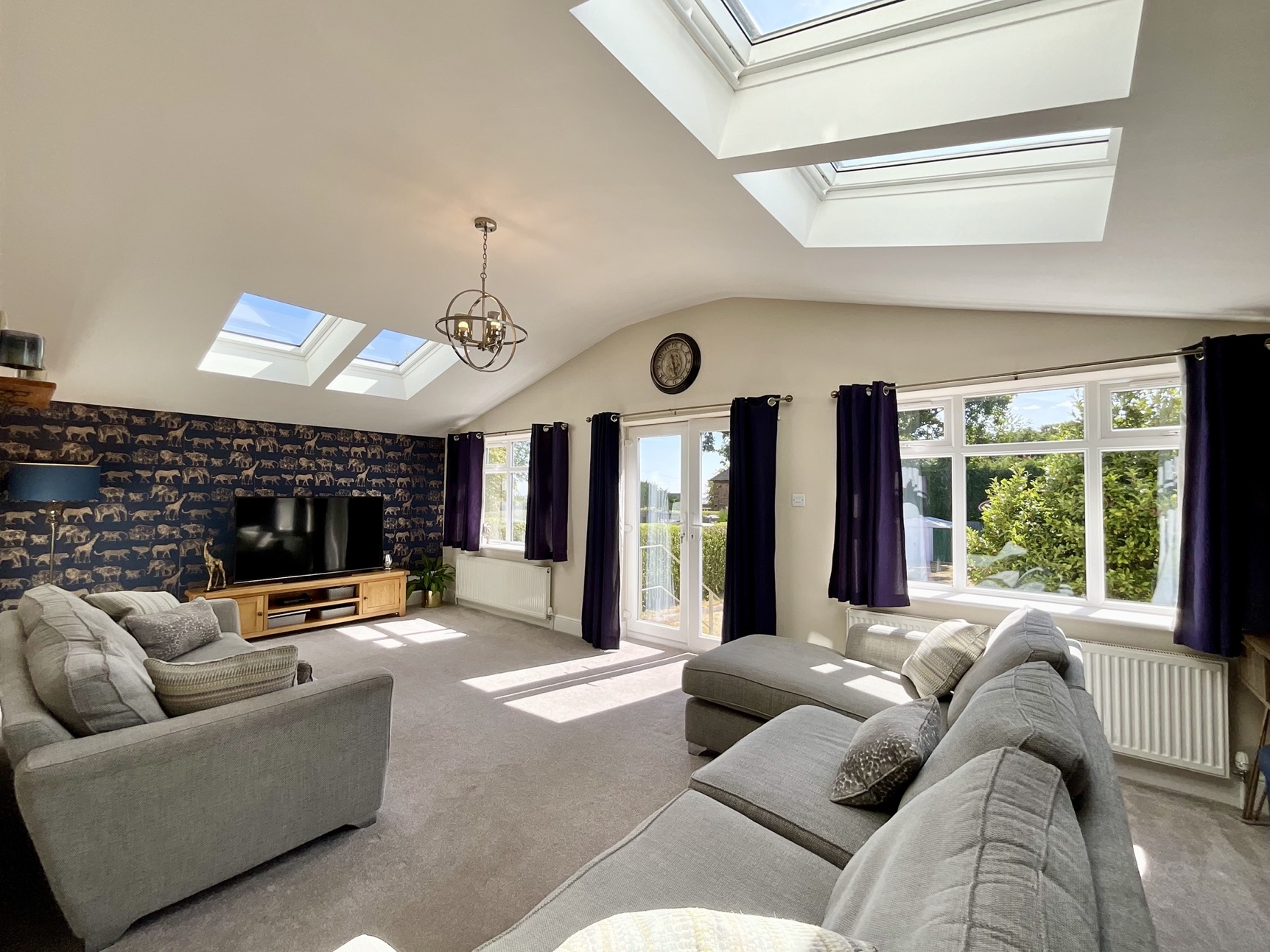 open plan living space