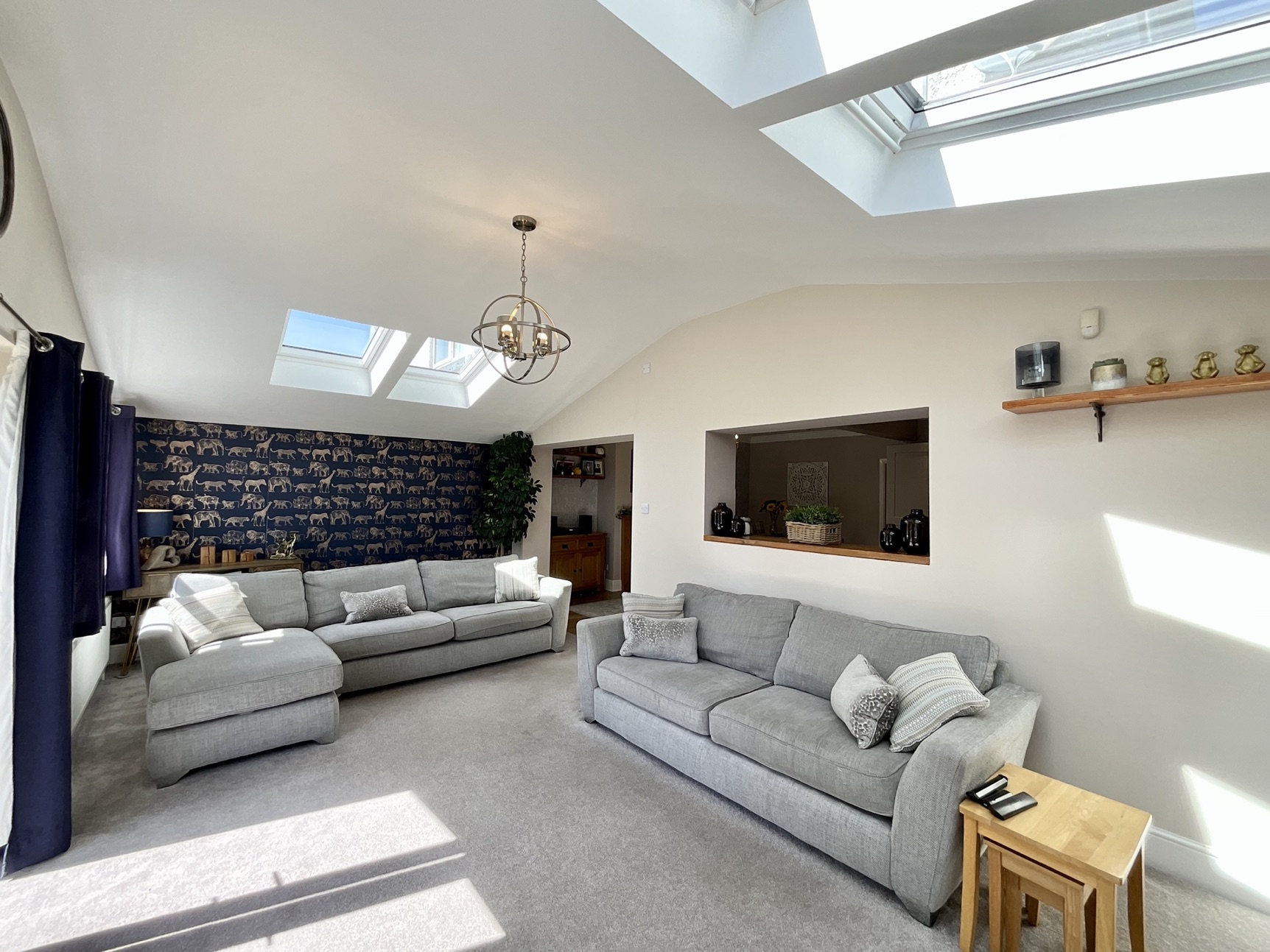 open plan lounge
