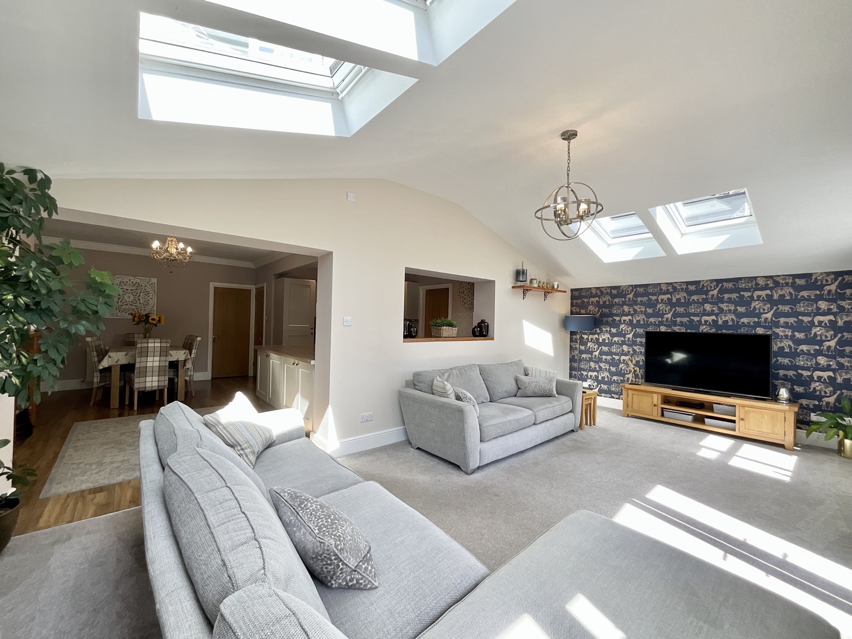 open plan lounge