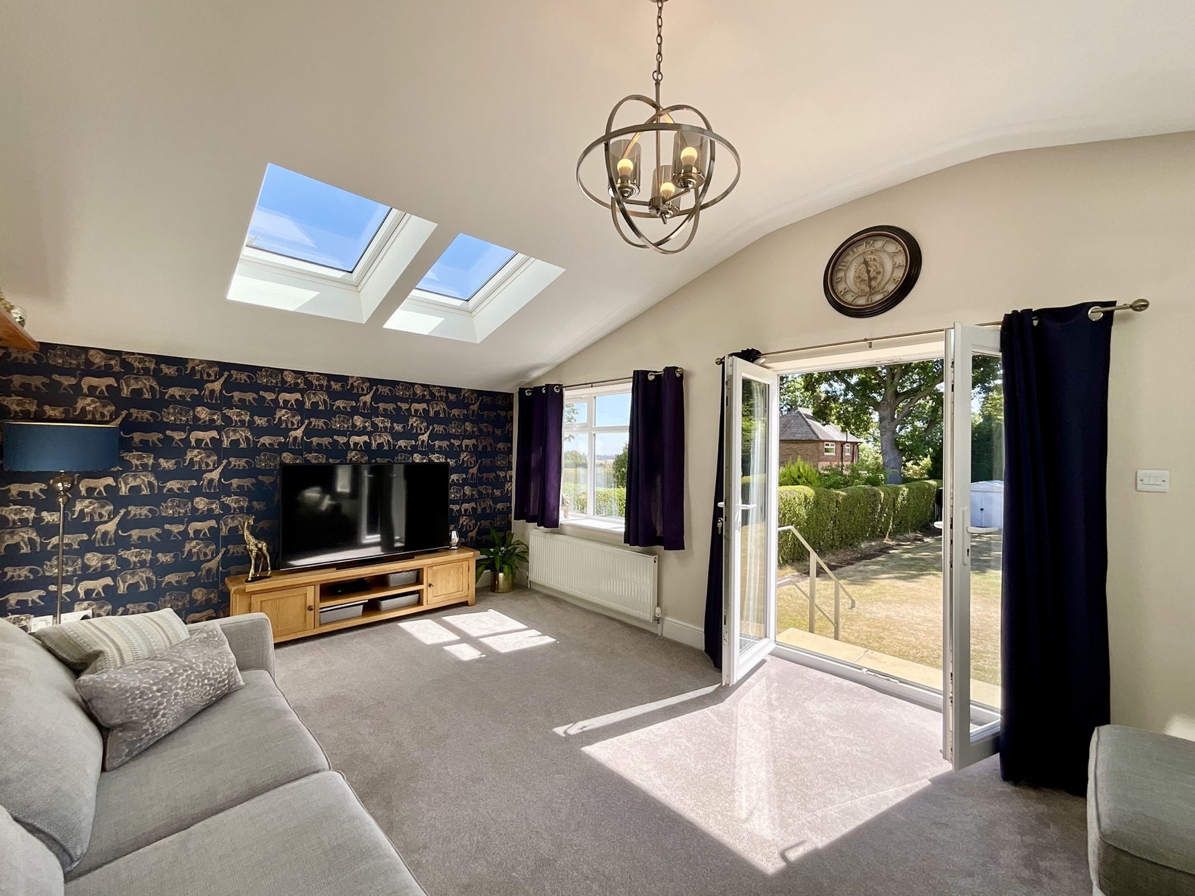 open plan lounge