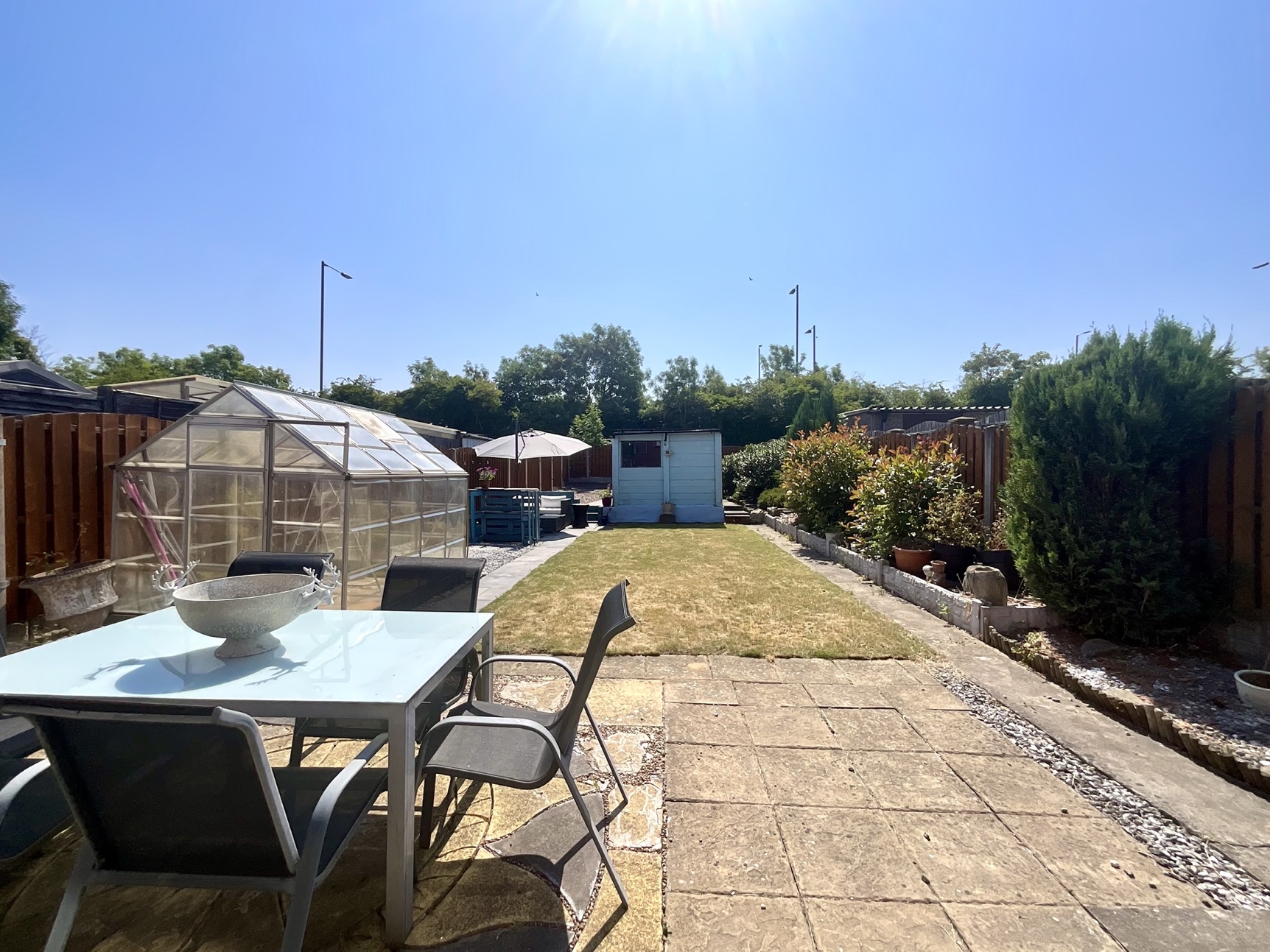 rear garden