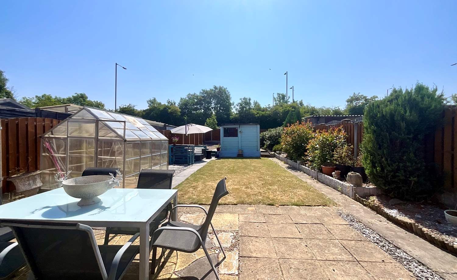 rear garden