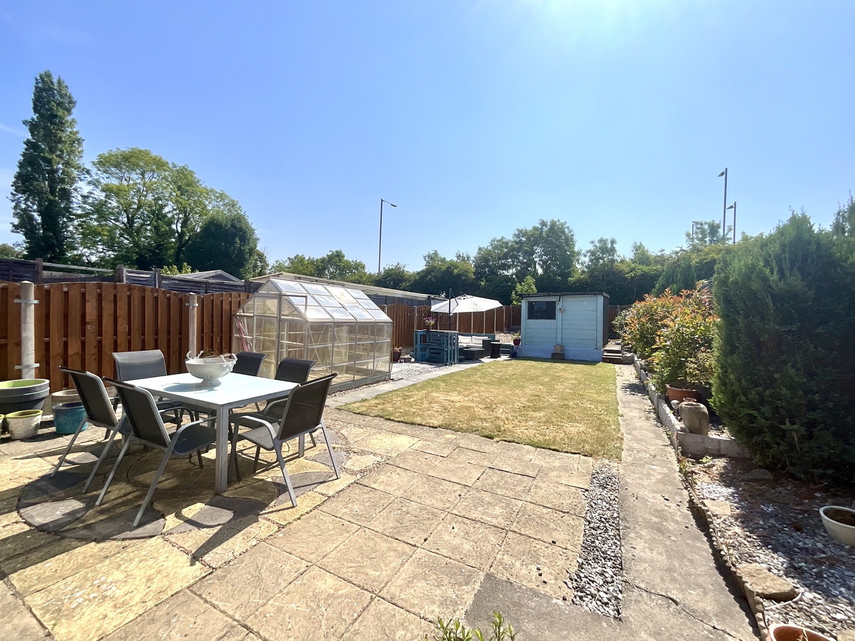 rear garden