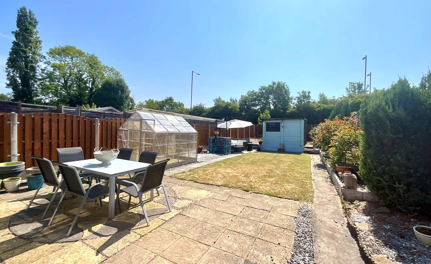 rear garden