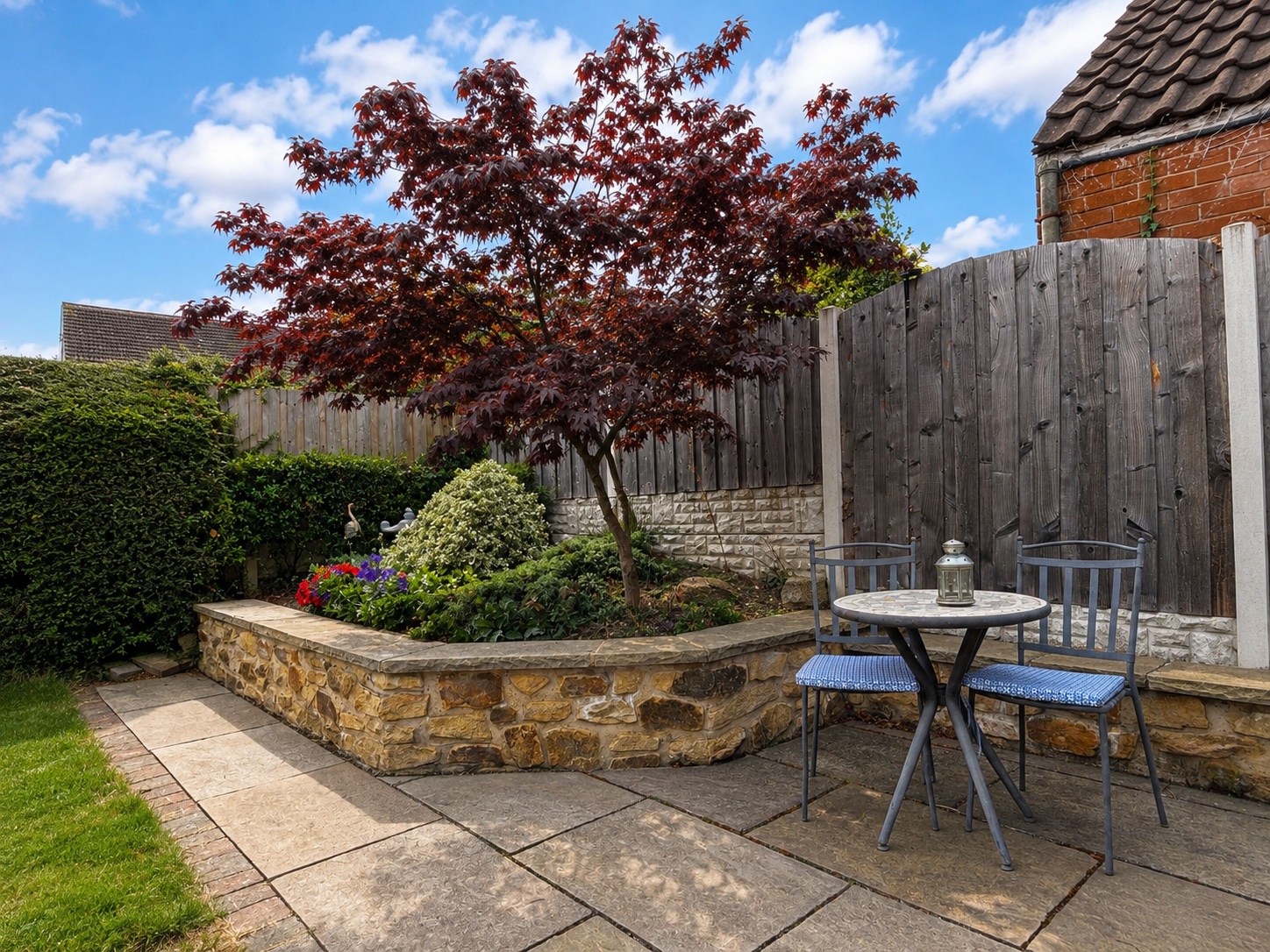 rear garden
