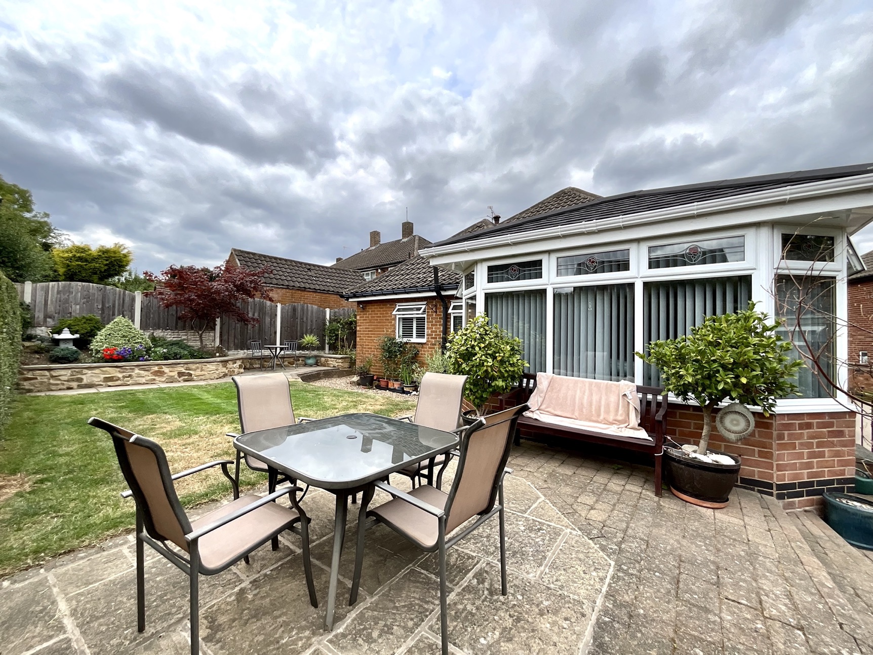 Rear garden