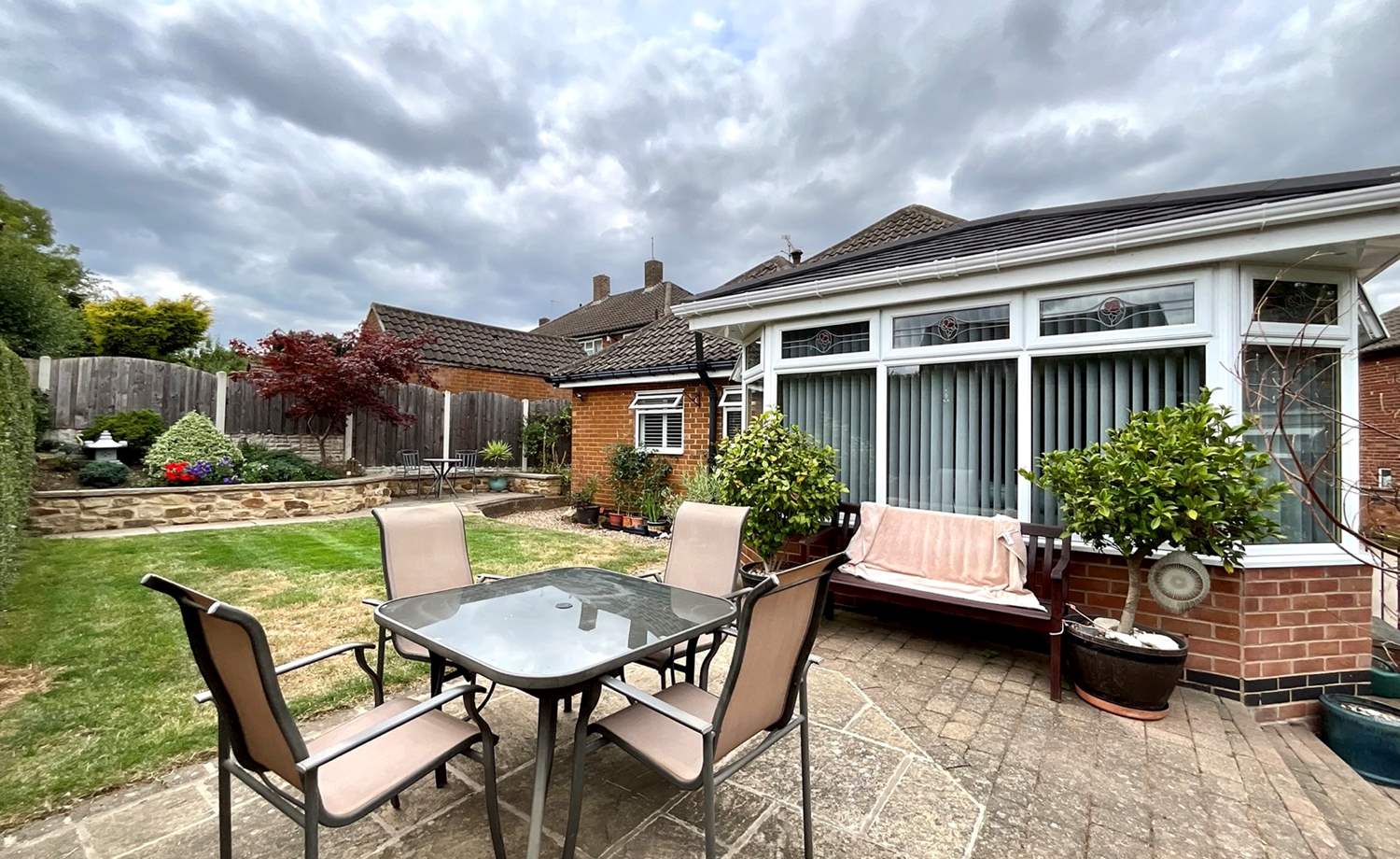 Rear garden