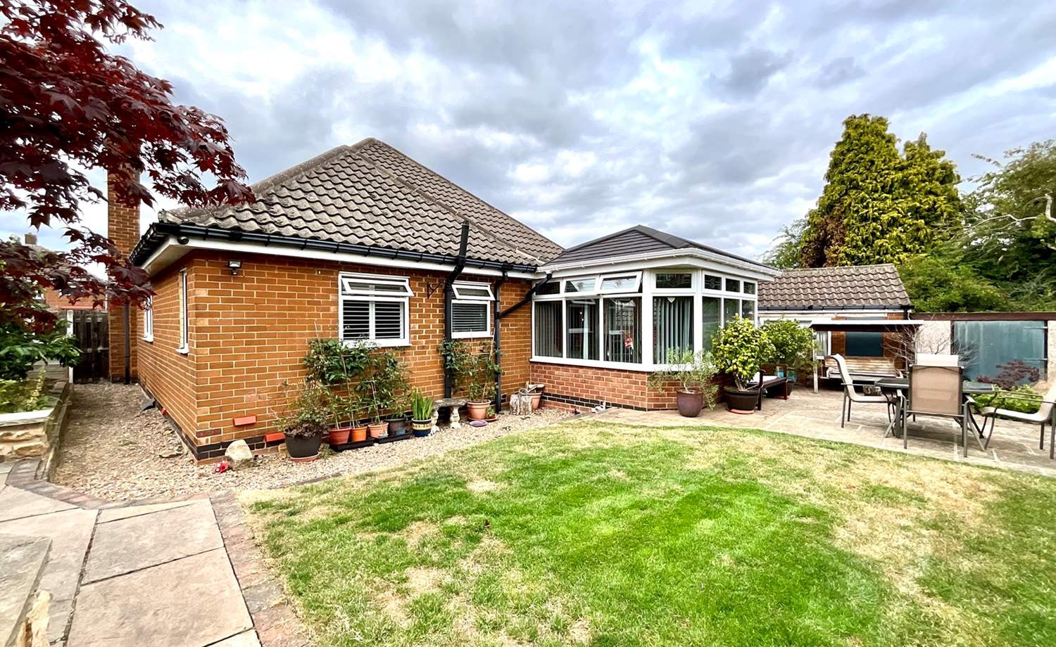 Rear garden